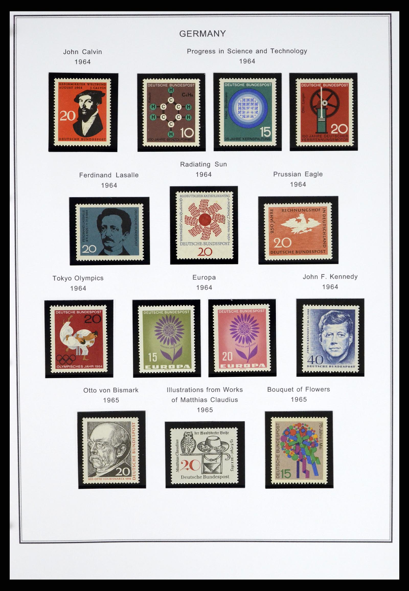 37378 020 - Postzegelverzameling 37378 Bundespost 1949-2000.