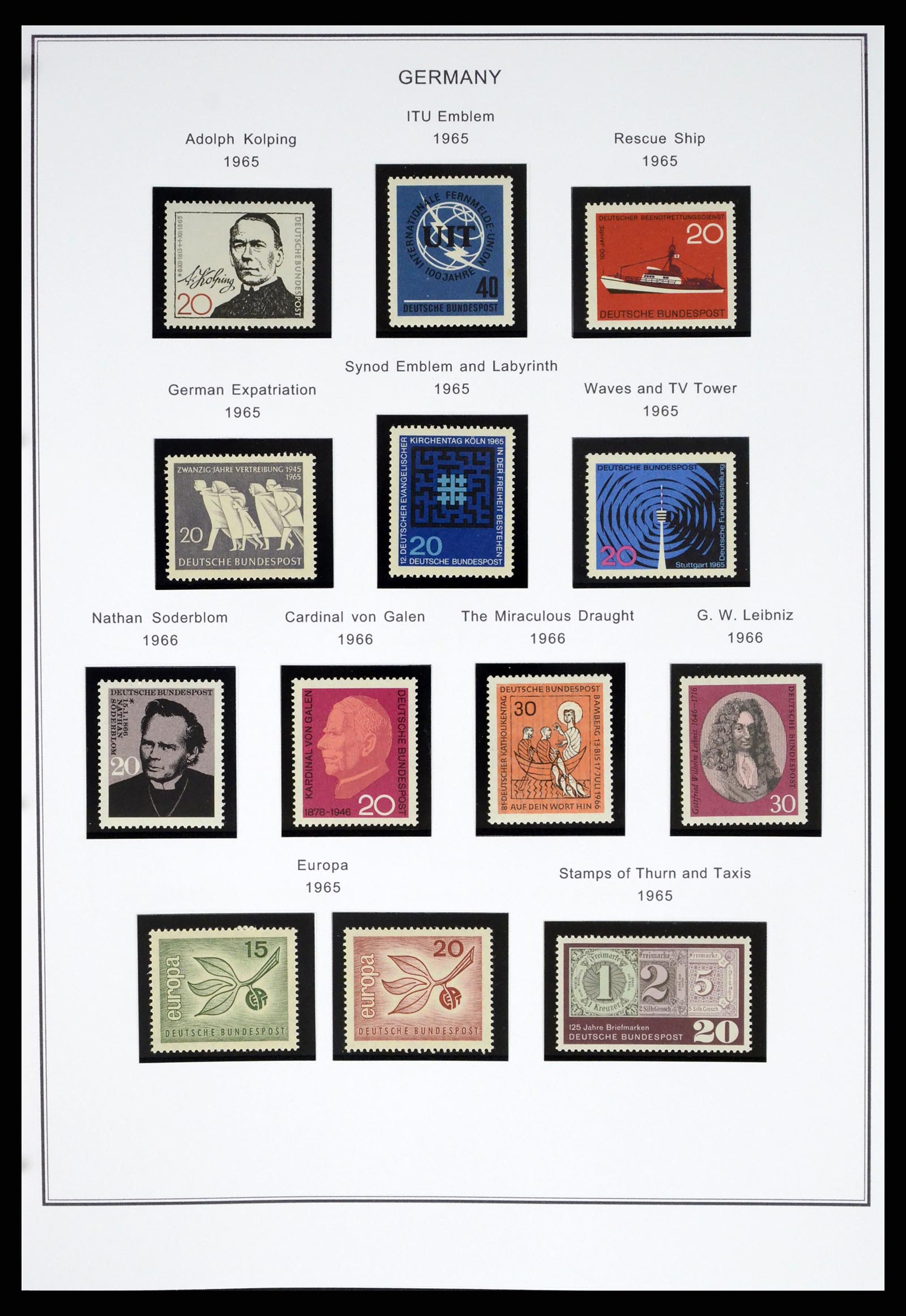 37378 022 - Stamp collection 37378 Bundespost 1949-2000.