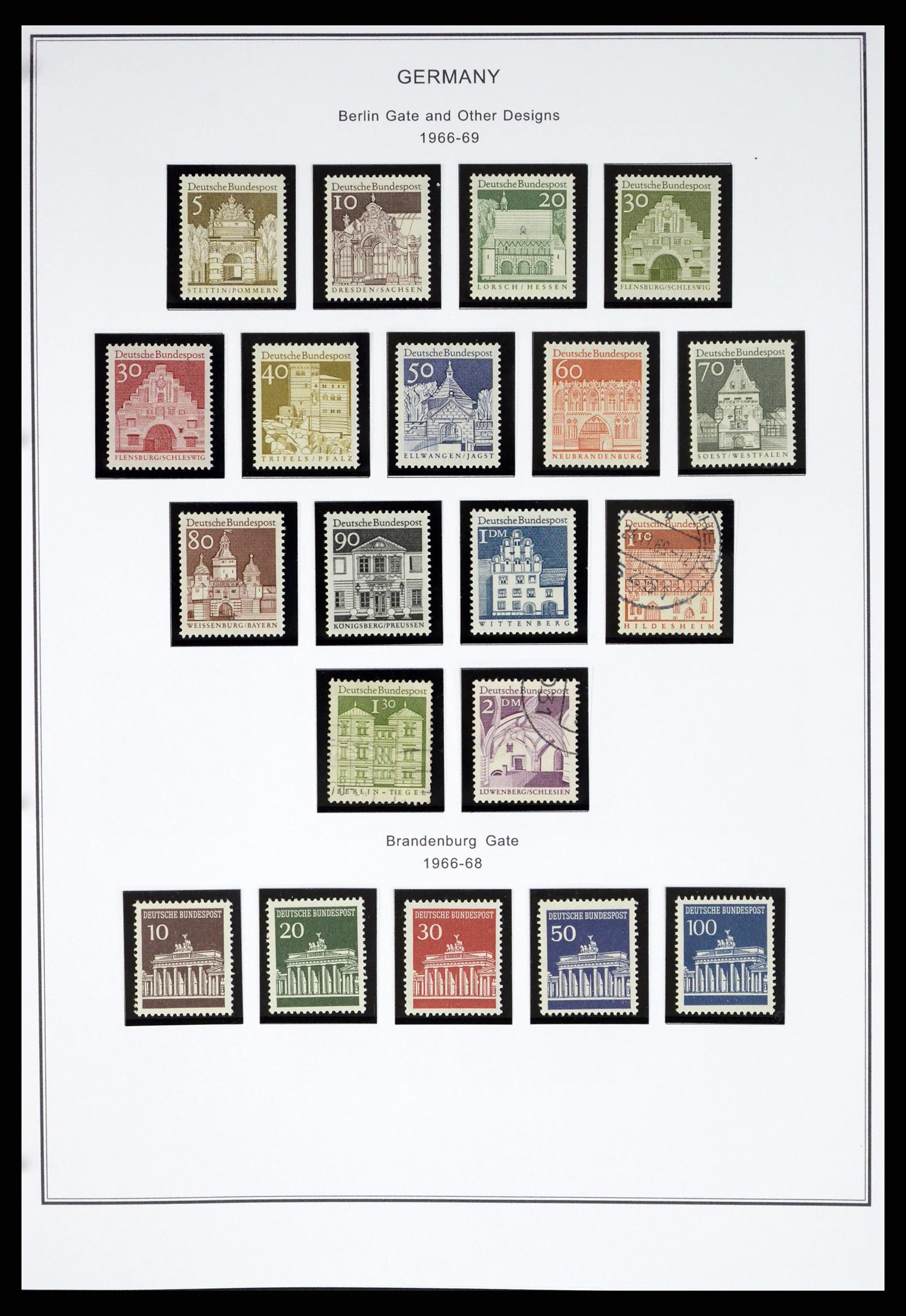 37378 023 - Stamp collection 37378 Bundespost 1949-2000.