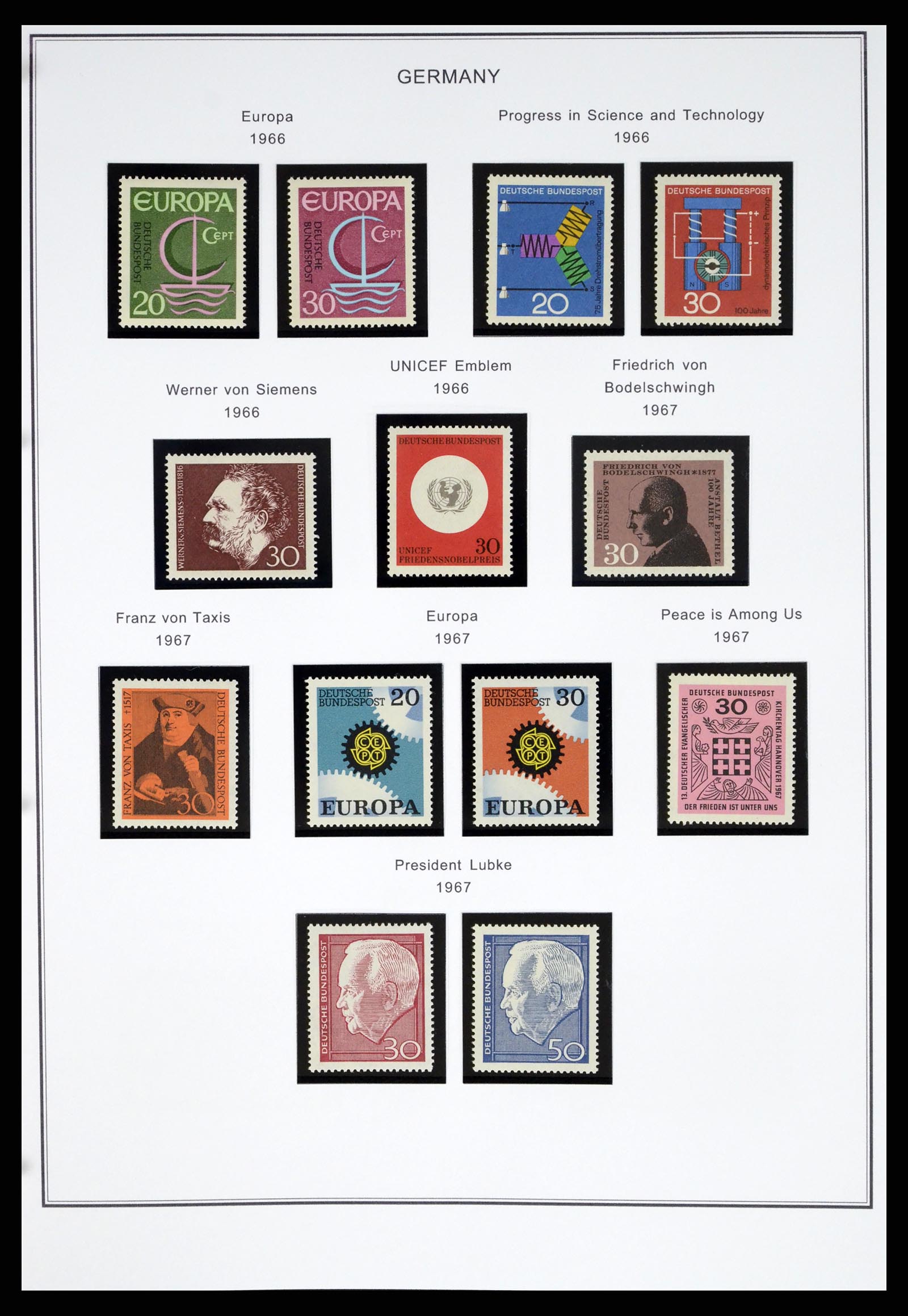 37378 024 - Postzegelverzameling 37378 Bundespost 1949-2000.