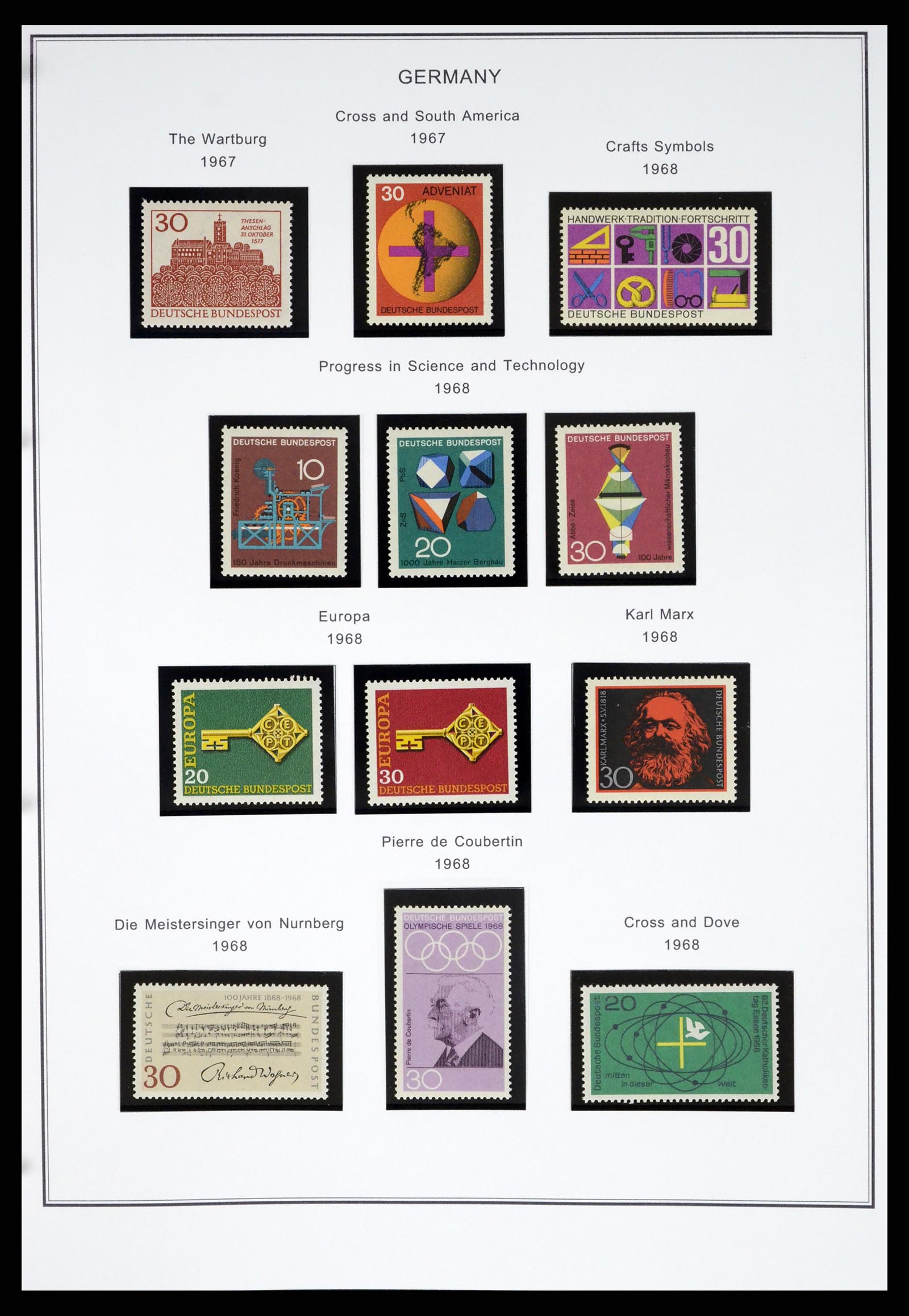 37378 025 - Postzegelverzameling 37378 Bundespost 1949-2000.