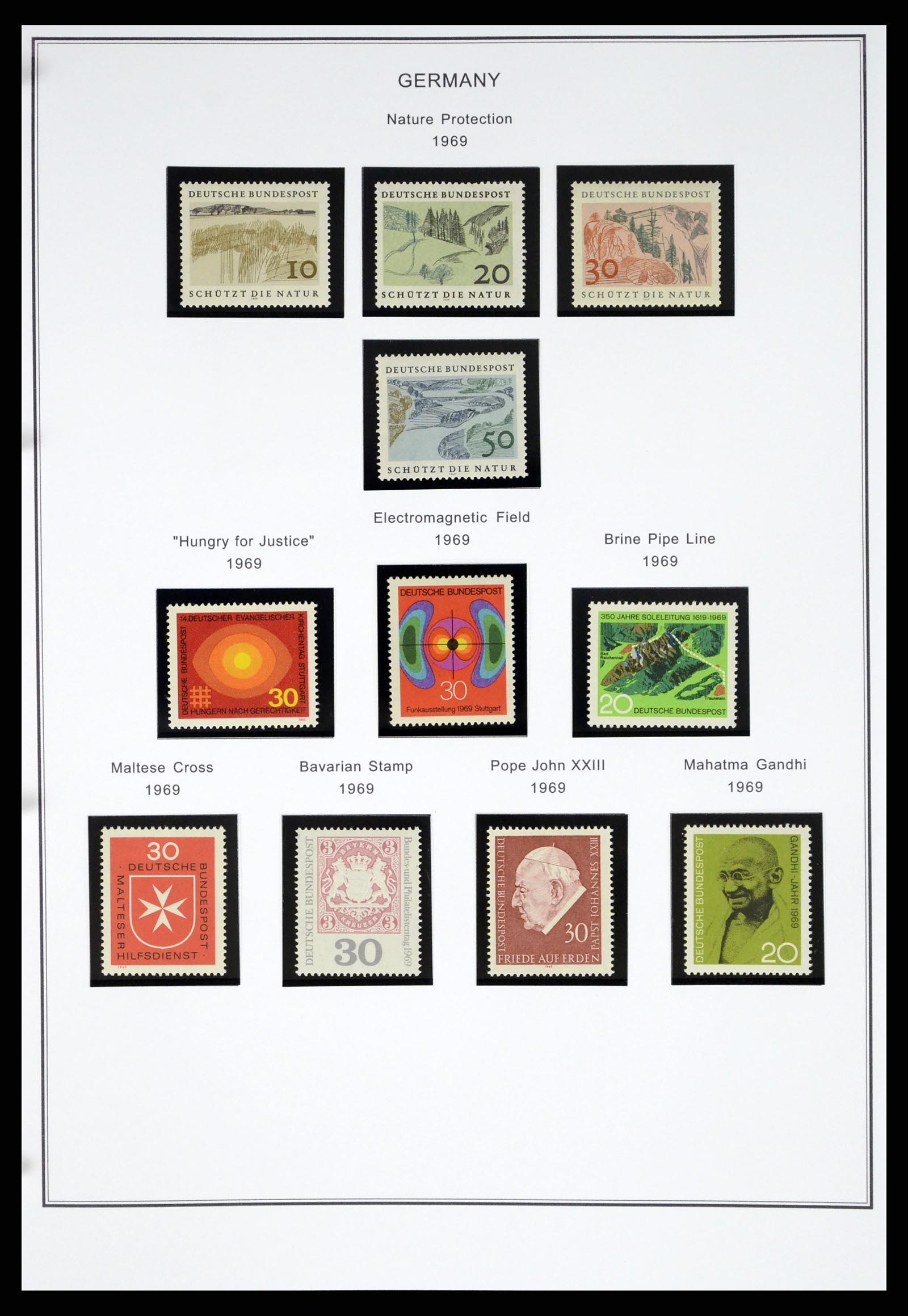 37378 028 - Postzegelverzameling 37378 Bundespost 1949-2000.