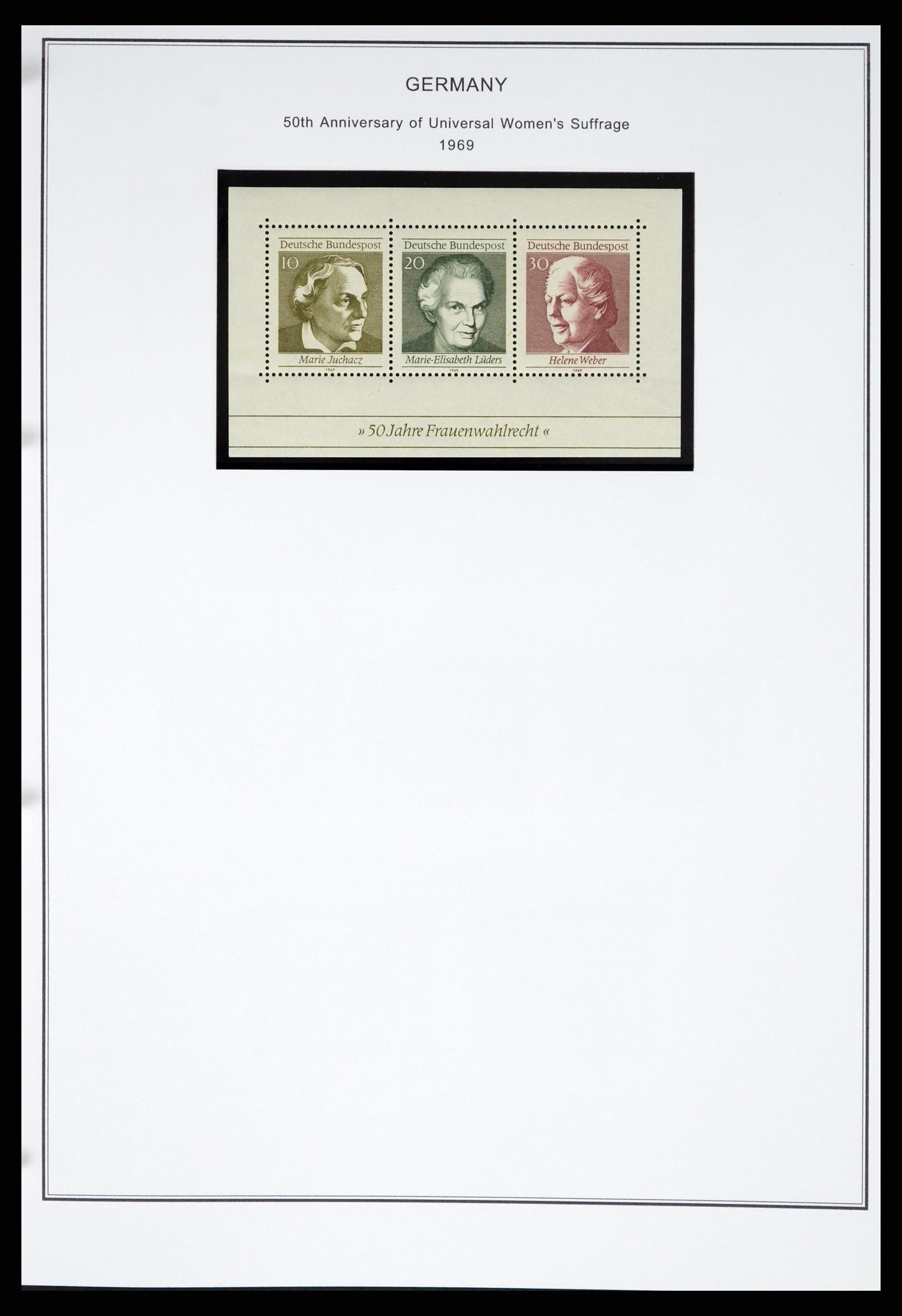 37378 029 - Postzegelverzameling 37378 Bundespost 1949-2000.