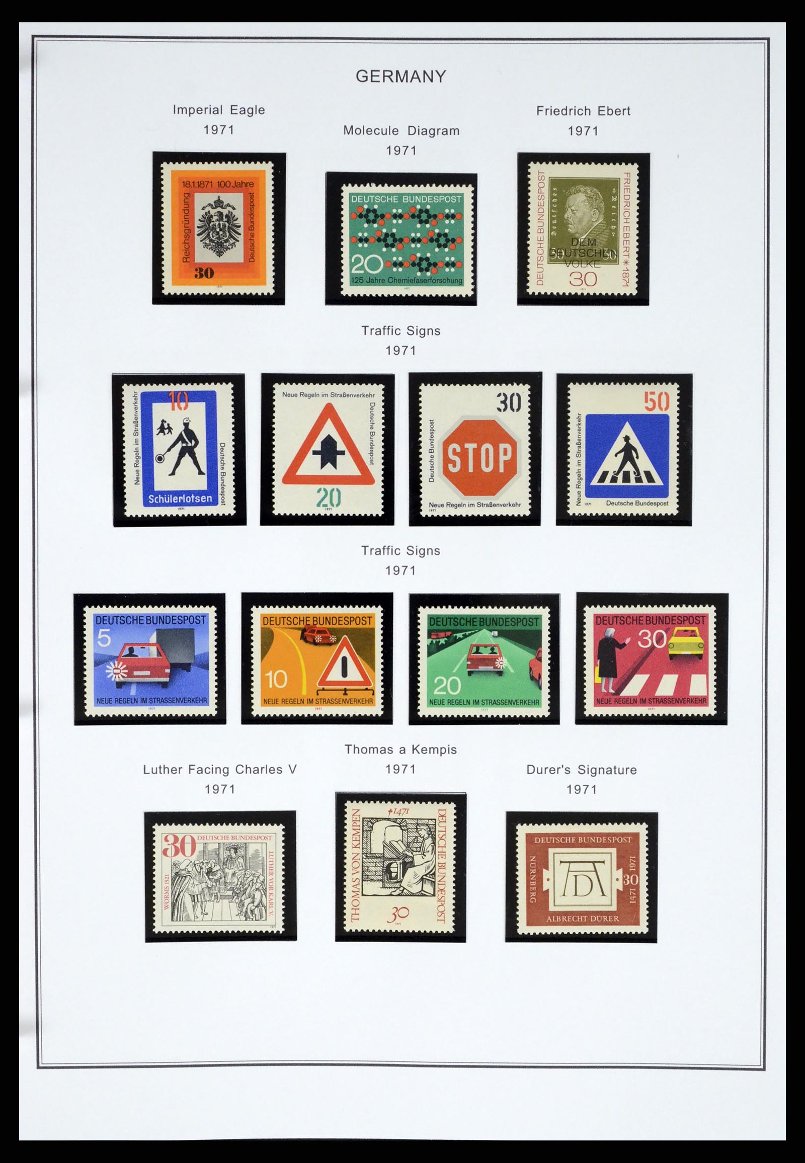 37378 033 - Postzegelverzameling 37378 Bundespost 1949-2000.