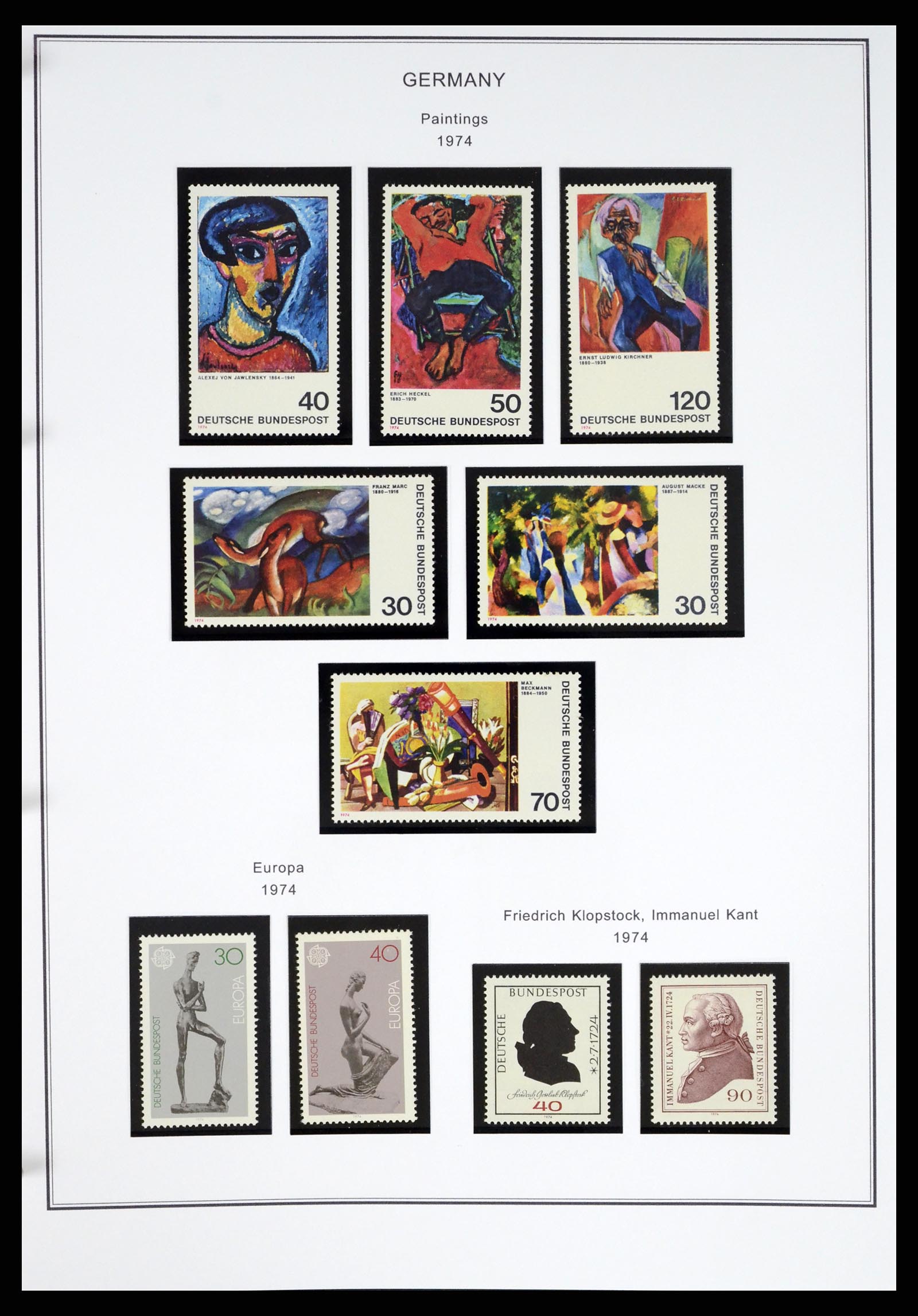37378 039 - Postzegelverzameling 37378 Bundespost 1949-2000.
