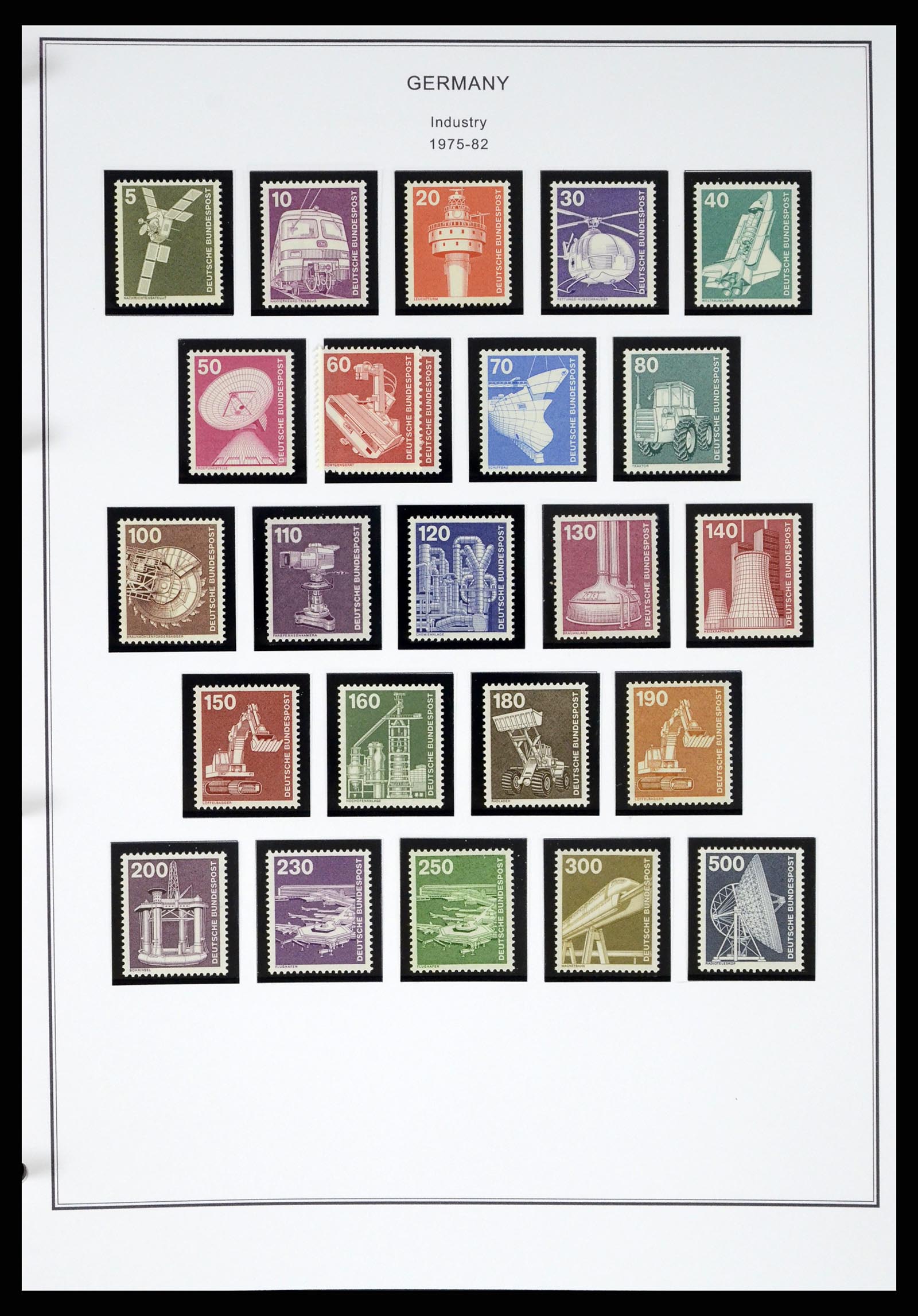 37378 043 - Stamp collection 37378 Bundespost 1949-2000.