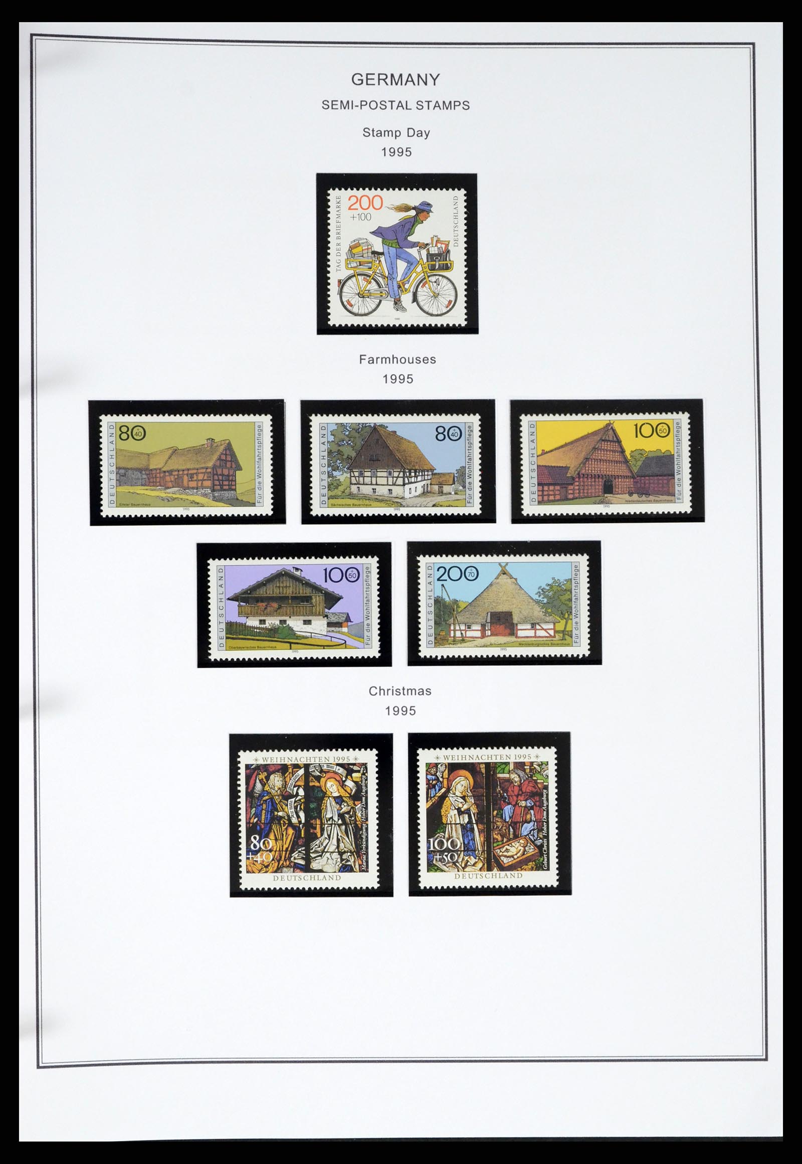37378 186 - Postzegelverzameling 37378 Bundespost 1949-2000.