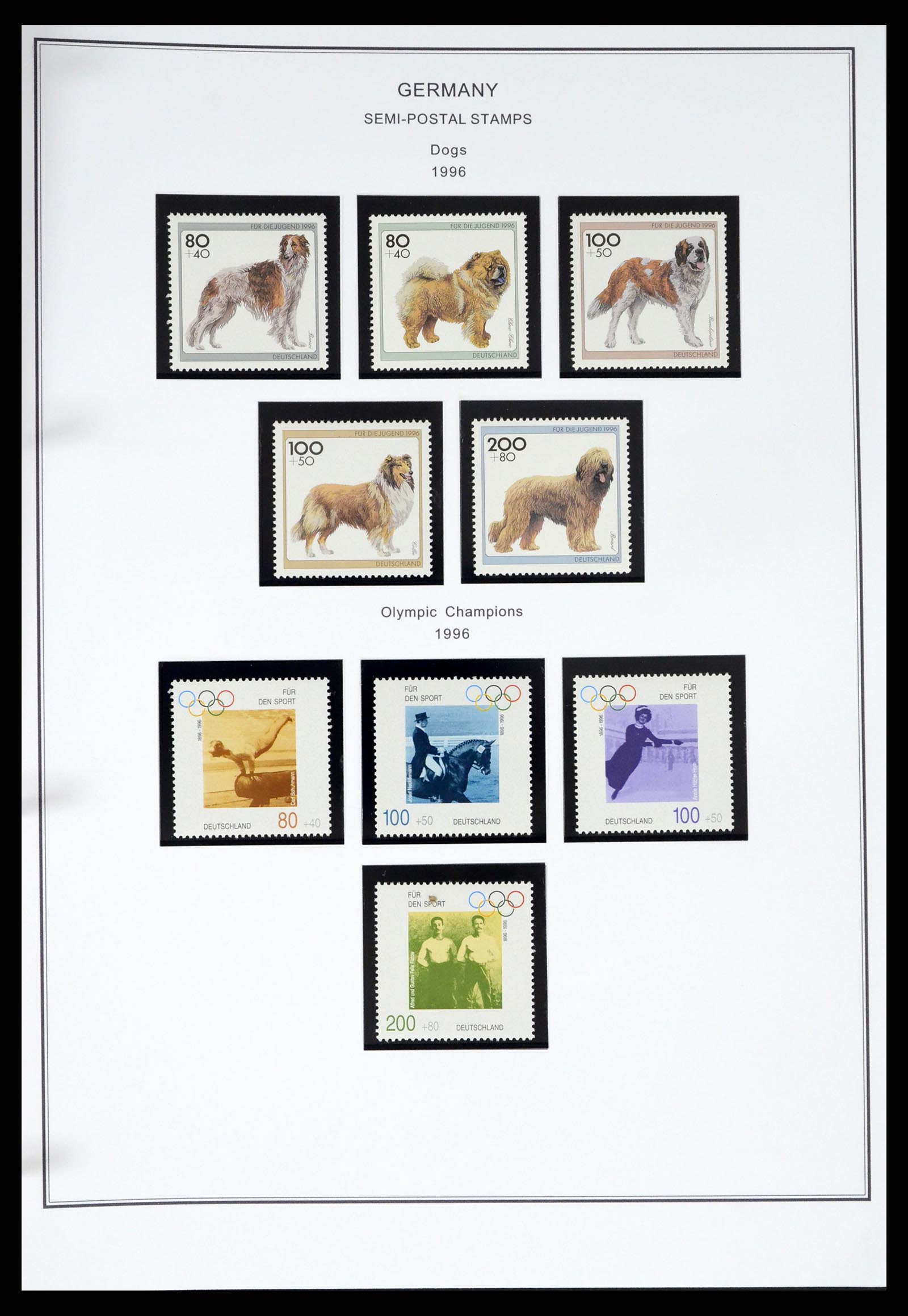 37378 187 - Postzegelverzameling 37378 Bundespost 1949-2000.