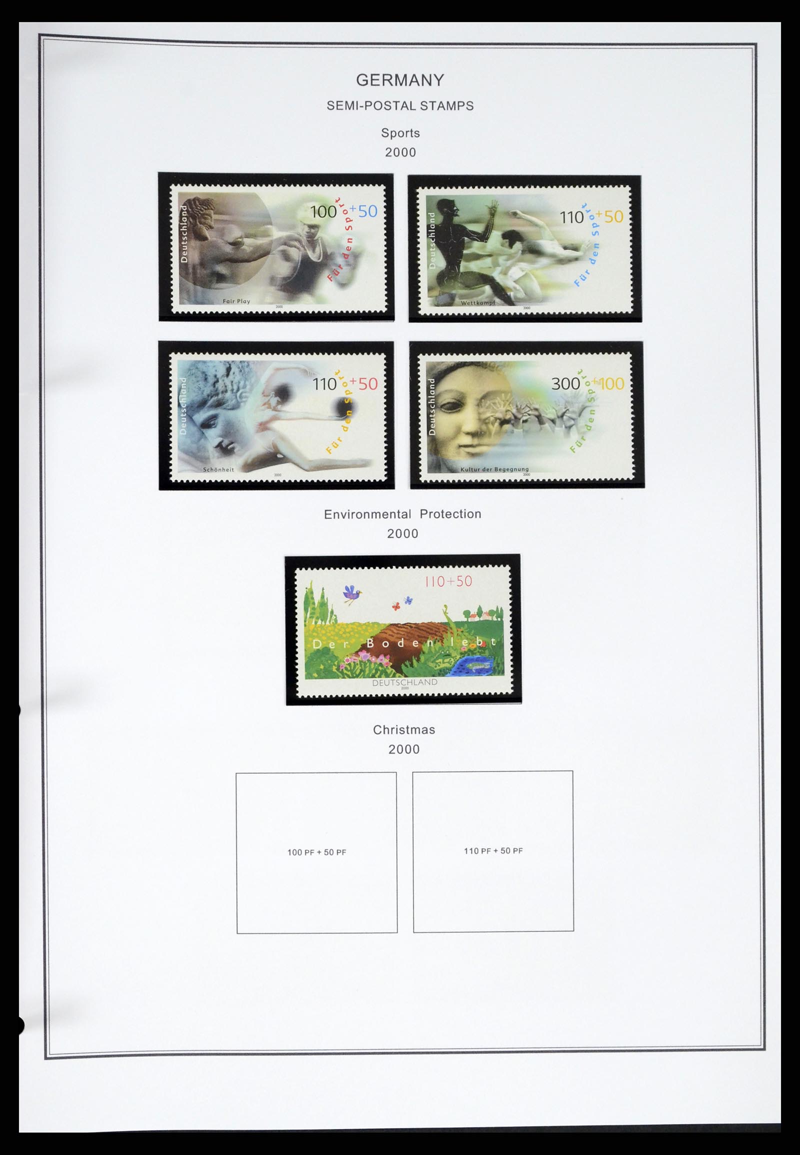 37378 196 - Postzegelverzameling 37378 Bundespost 1949-2000.