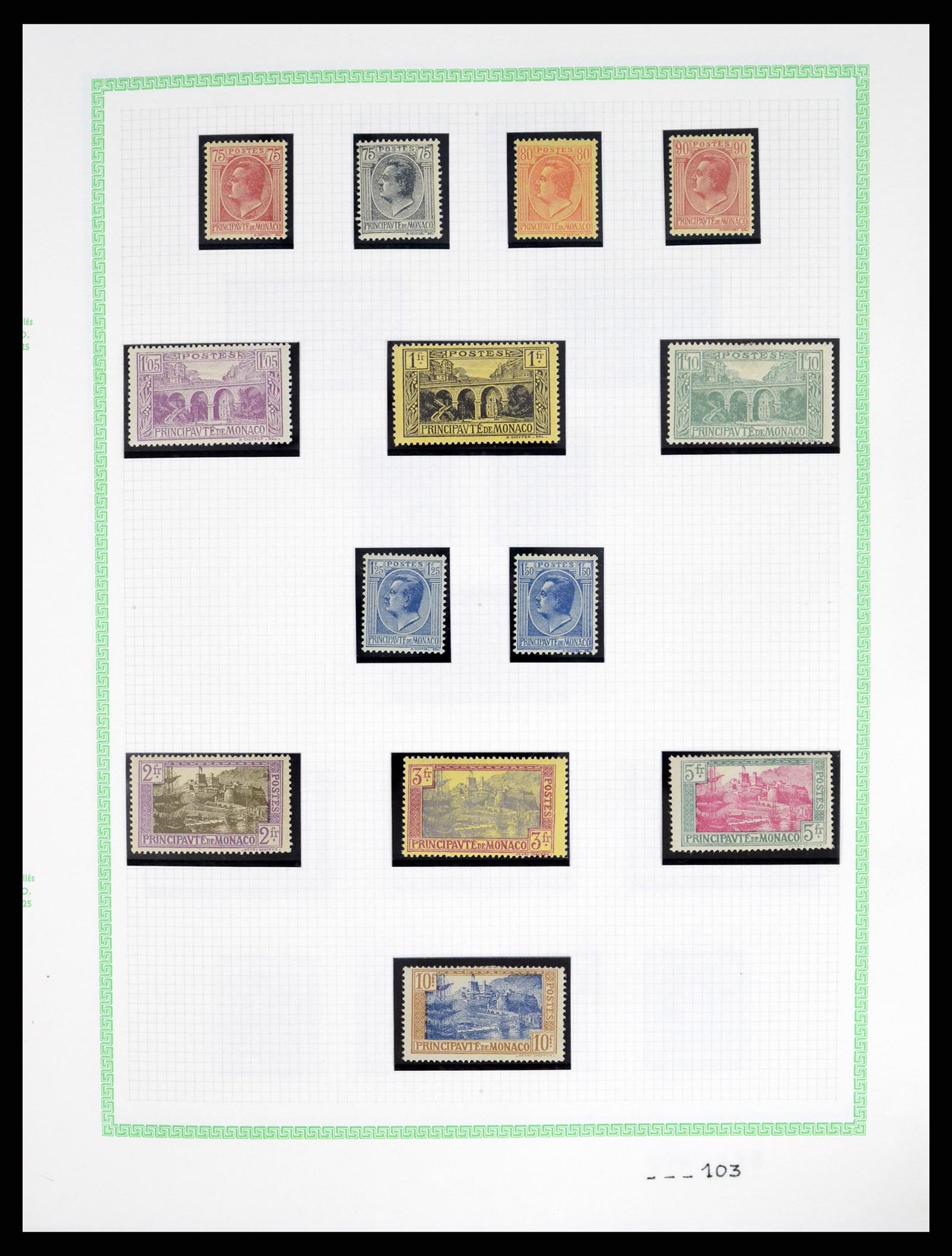 37380 005 - Postzegelverzameling 37380 Monaco 1921-2015.