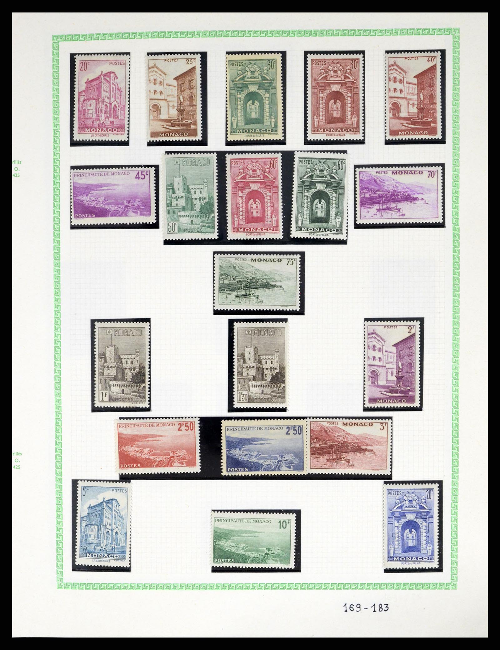 37380 009 - Postzegelverzameling 37380 Monaco 1921-2015.