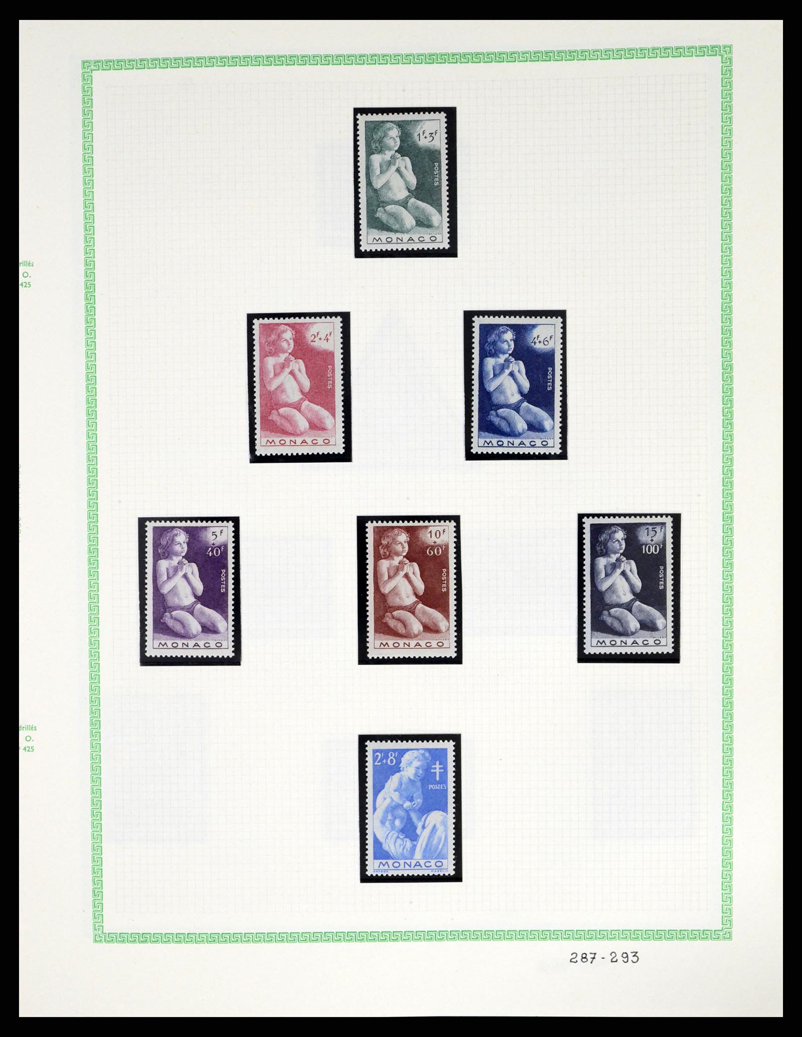 37380 018 - Postzegelverzameling 37380 Monaco 1921-2015.