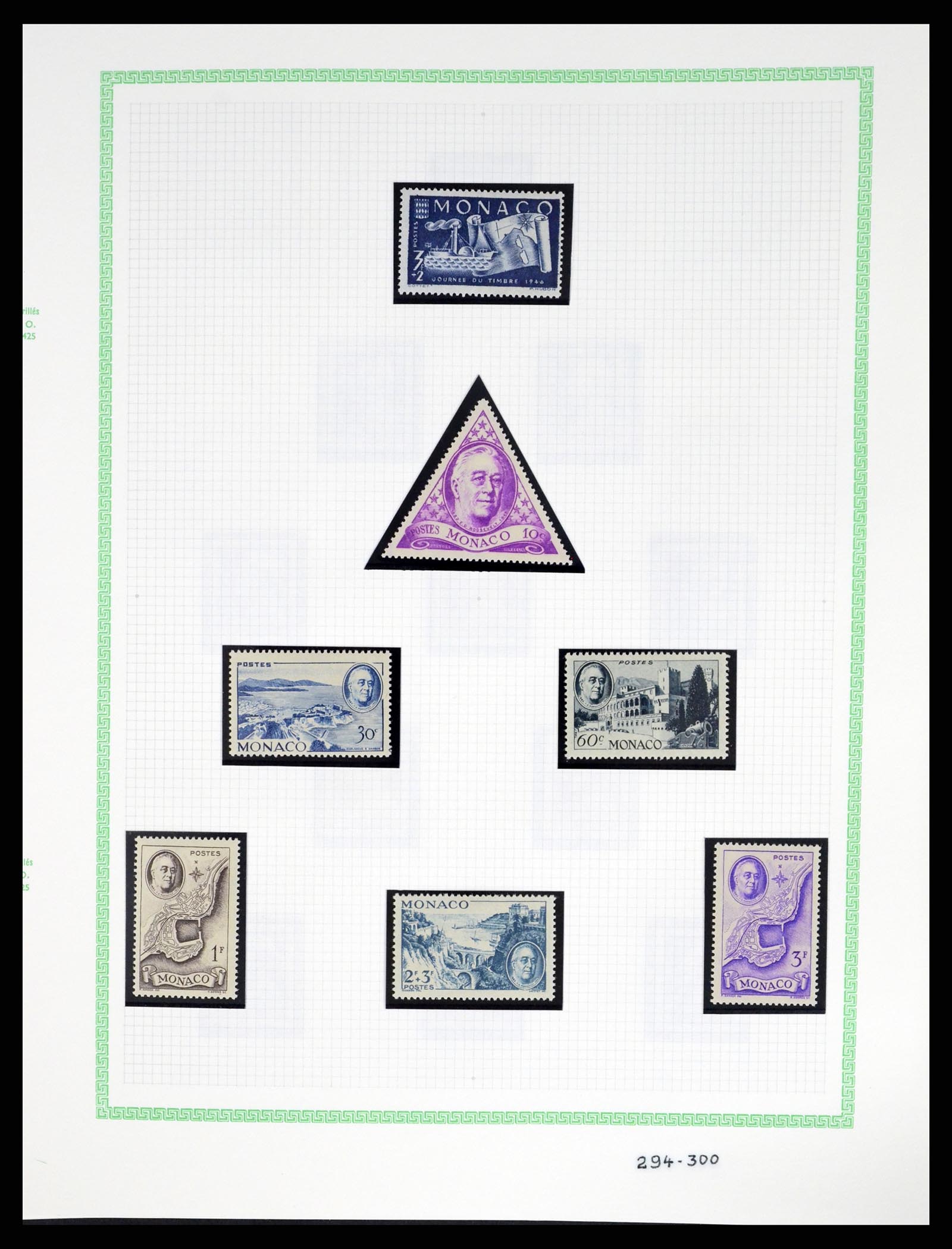 37380 019 - Postzegelverzameling 37380 Monaco 1921-2015.
