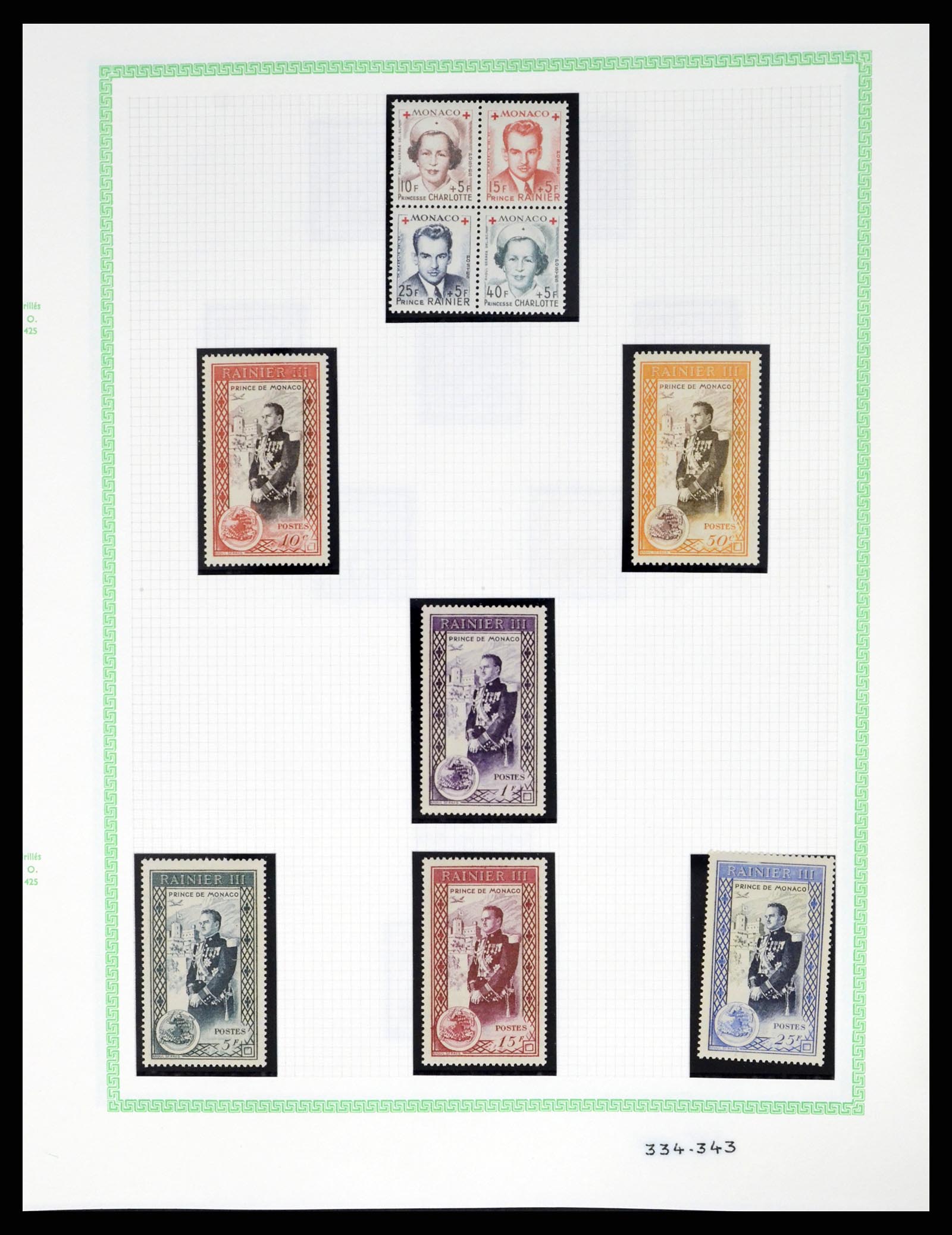 37380 024 - Stamp collection 37380 Monaco 1921-2015.