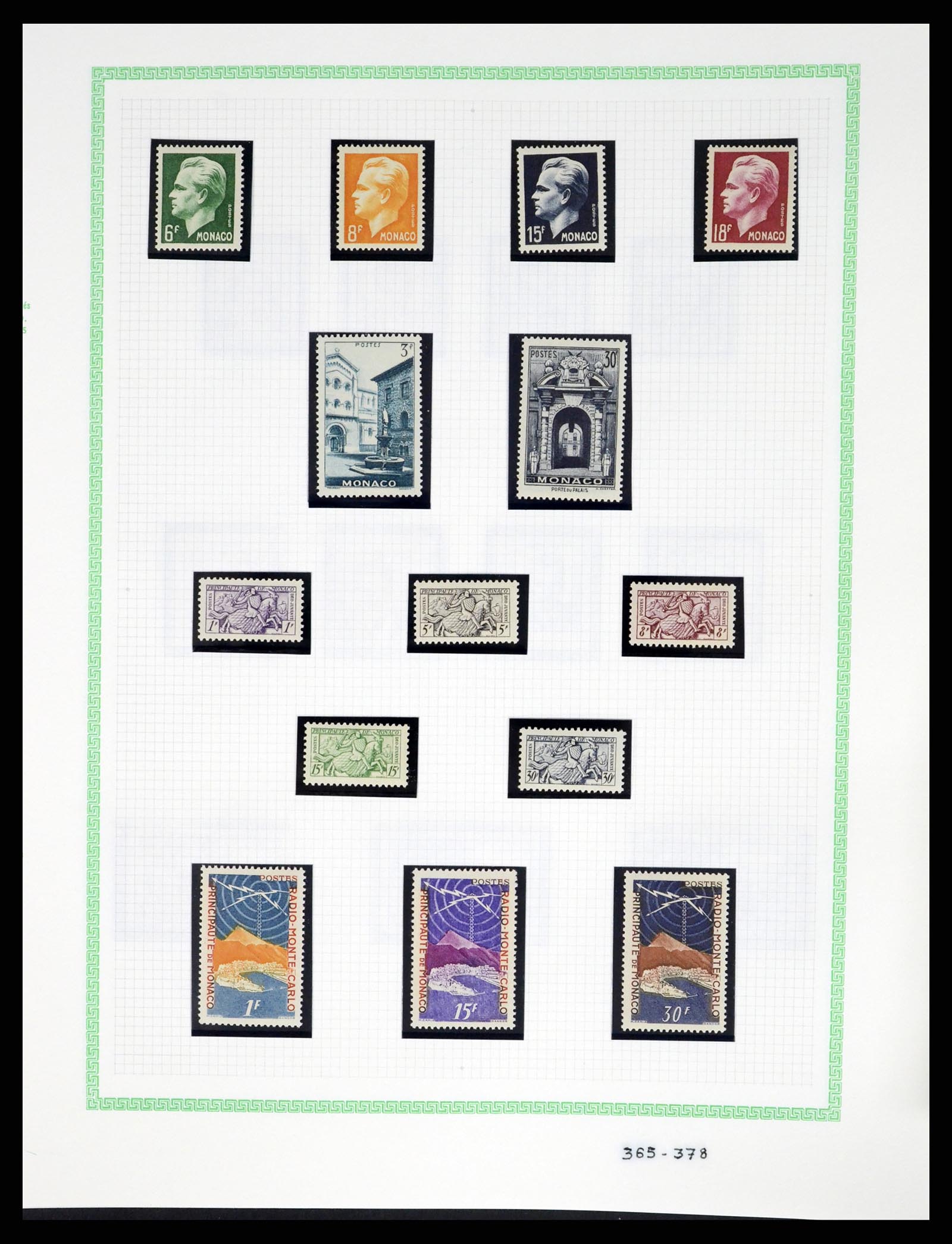 37380 027 - Stamp collection 37380 Monaco 1921-2015.