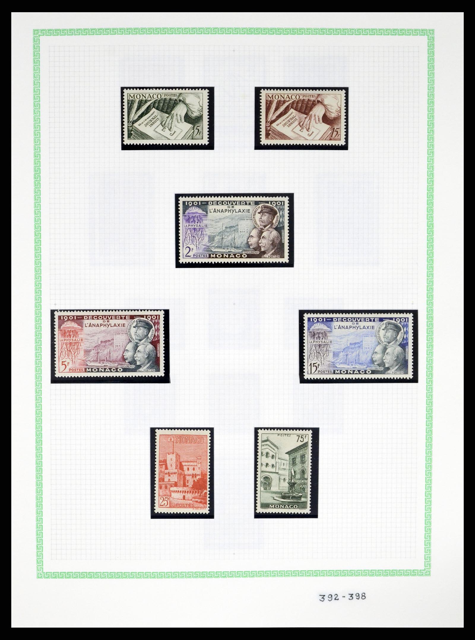 37380 030 - Stamp collection 37380 Monaco 1921-2015.