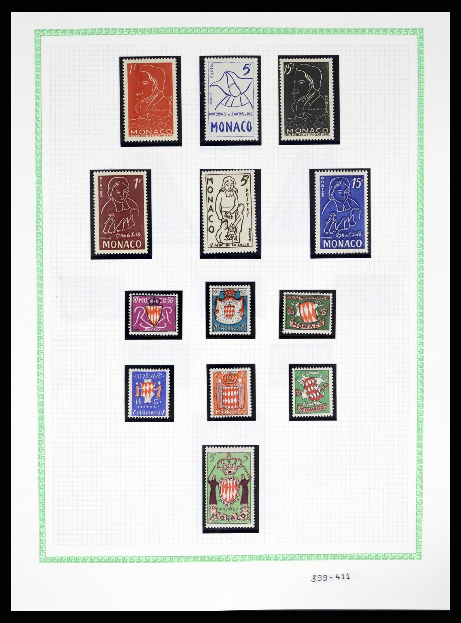 37380 031 - Stamp collection 37380 Monaco 1921-2015.