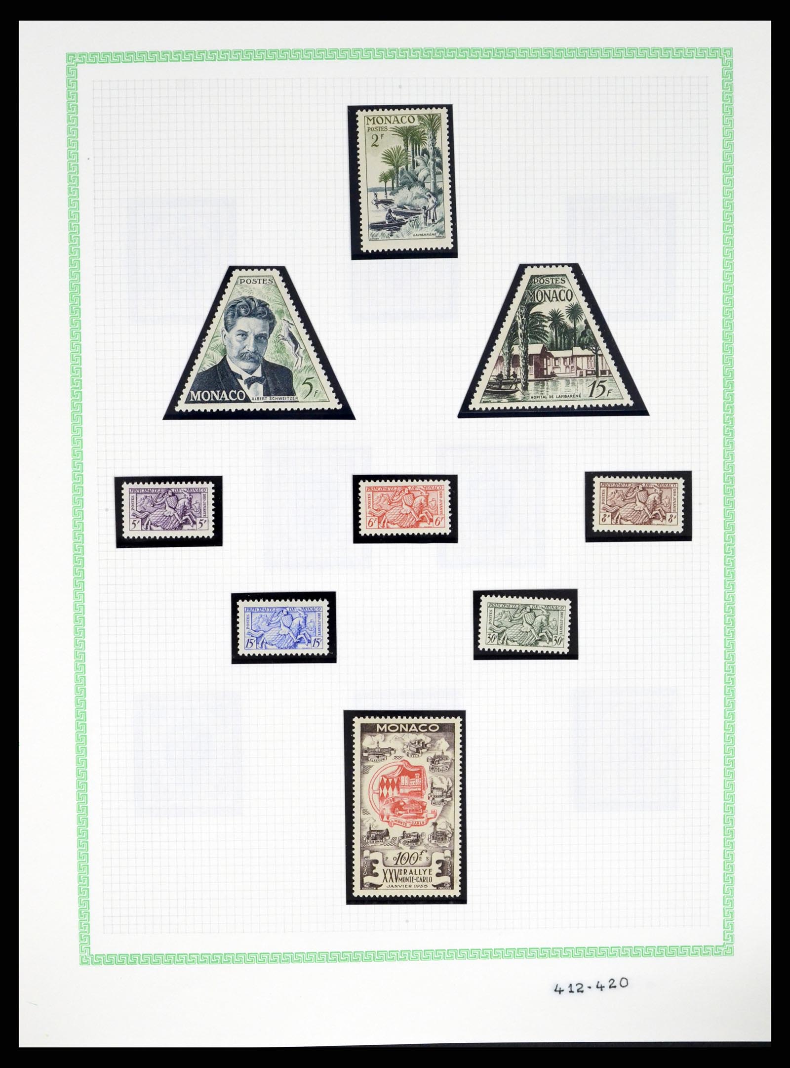 37380 032 - Stamp collection 37380 Monaco 1921-2015.