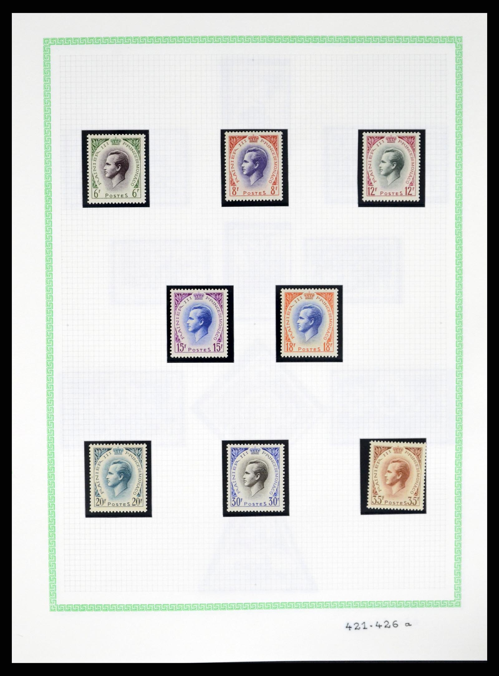37380 033 - Stamp collection 37380 Monaco 1921-2015.
