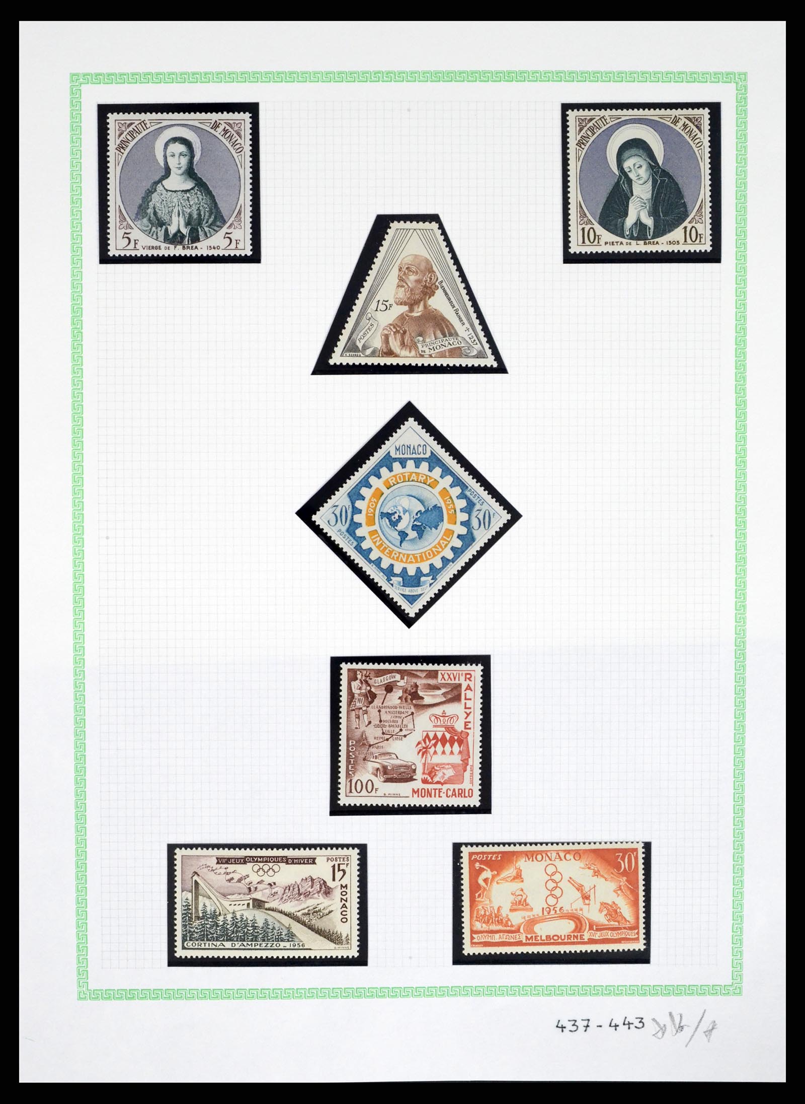 37380 035 - Stamp collection 37380 Monaco 1921-2015.