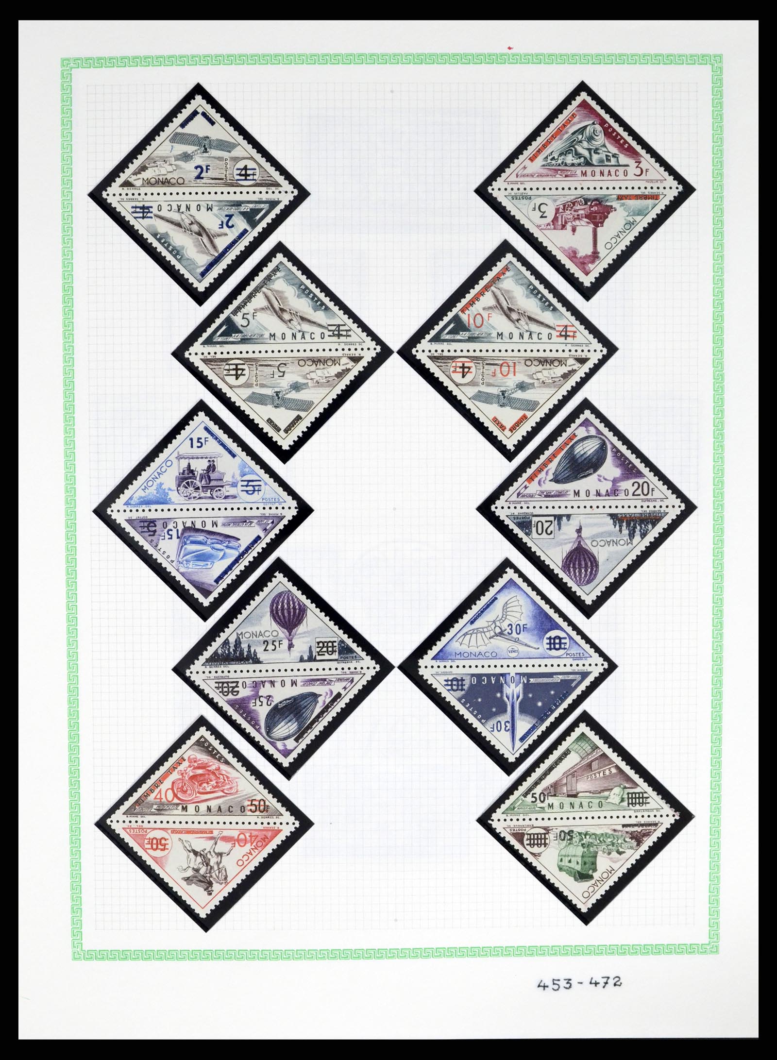 37380 037 - Stamp collection 37380 Monaco 1921-2015.