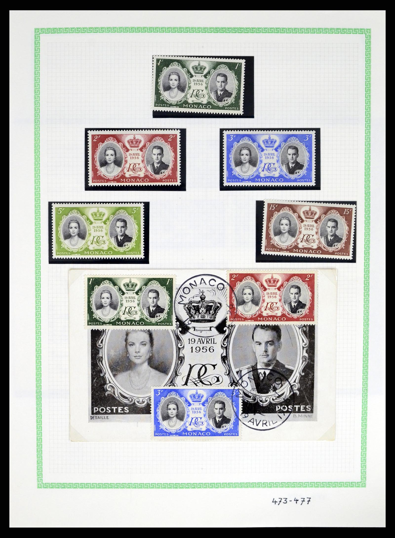 37380 038 - Stamp collection 37380 Monaco 1921-2015.