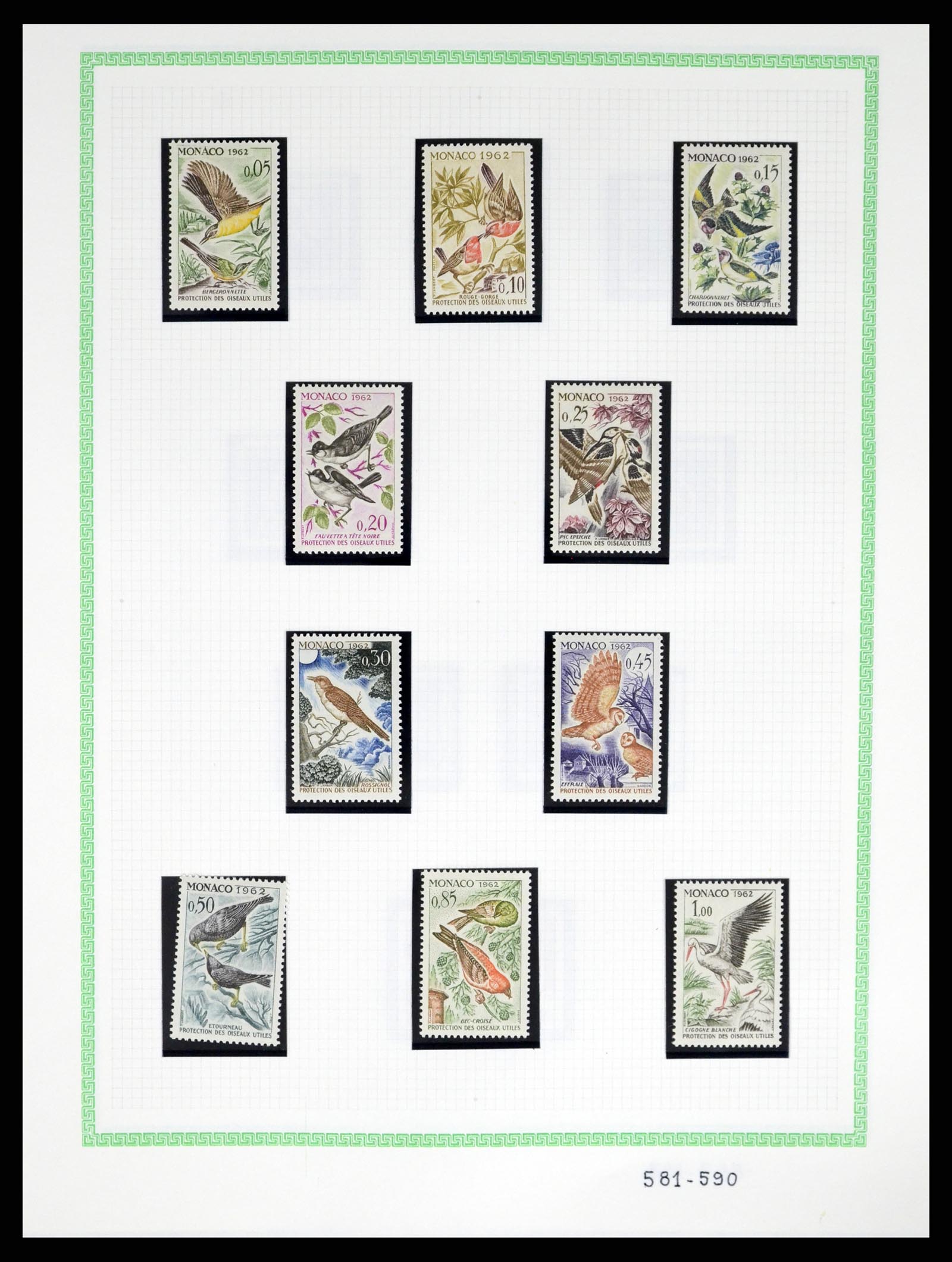 37380 053 - Postzegelverzameling 37380 Monaco 1921-2015.