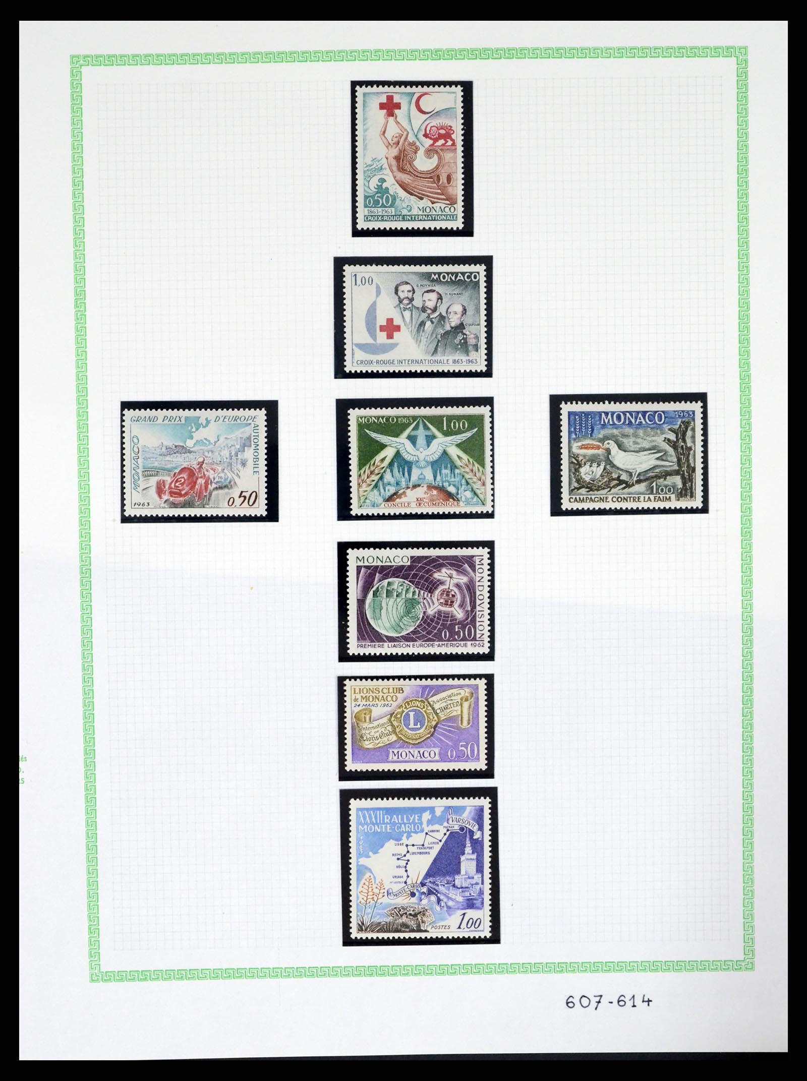 37380 056 - Postzegelverzameling 37380 Monaco 1921-2015.
