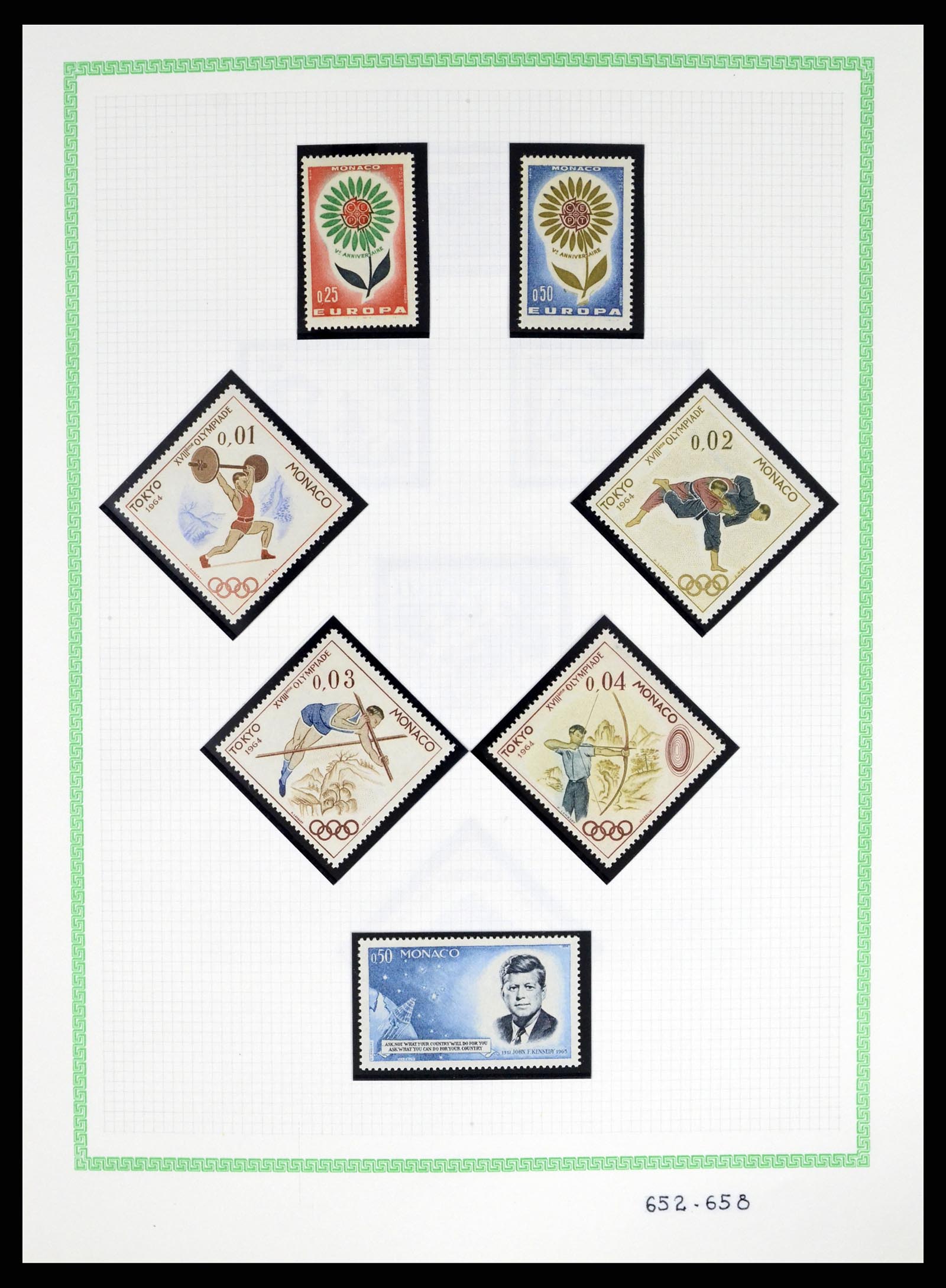 37380 061 - Stamp collection 37380 Monaco 1921-2015.