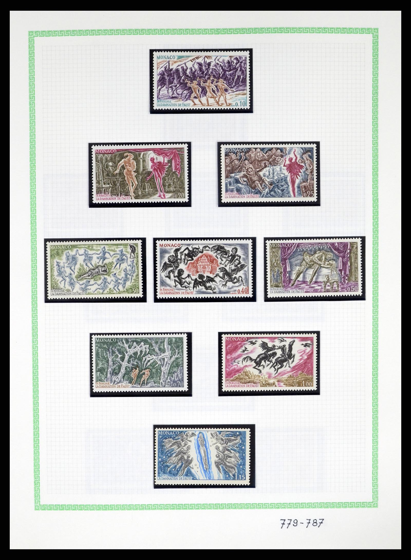 37380 075 - Stamp collection 37380 Monaco 1921-2015.