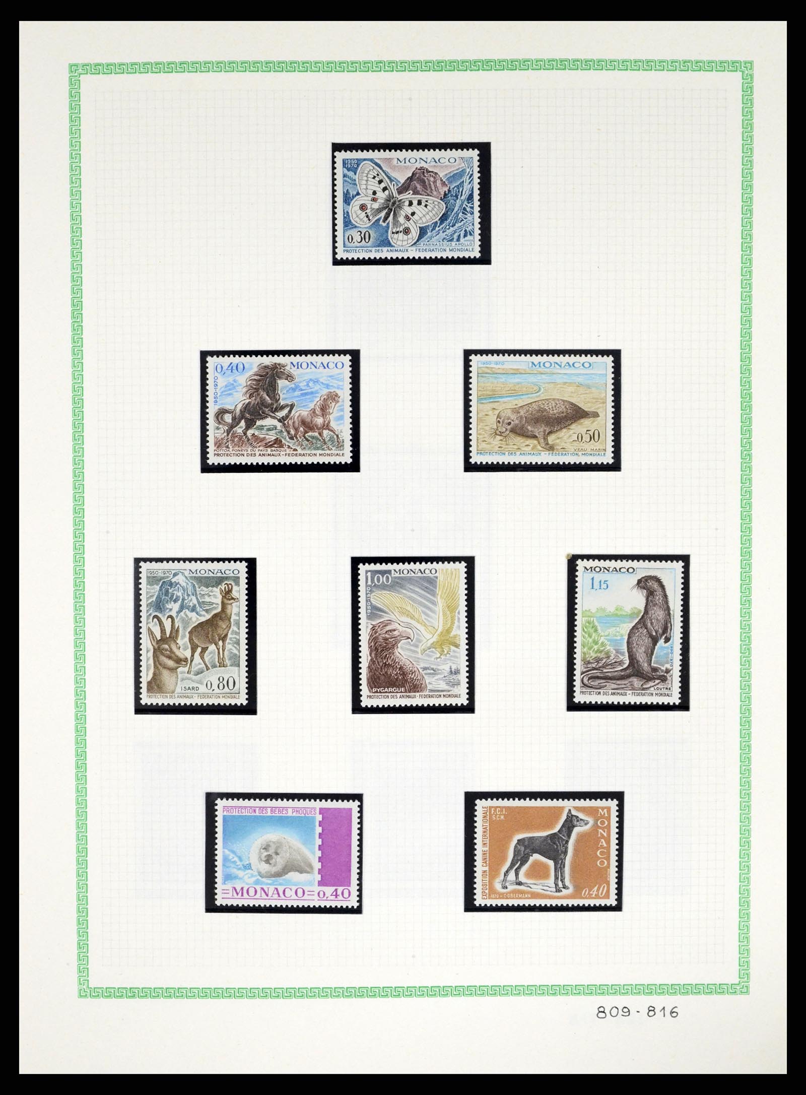 37380 078 - Stamp collection 37380 Monaco 1921-2015.