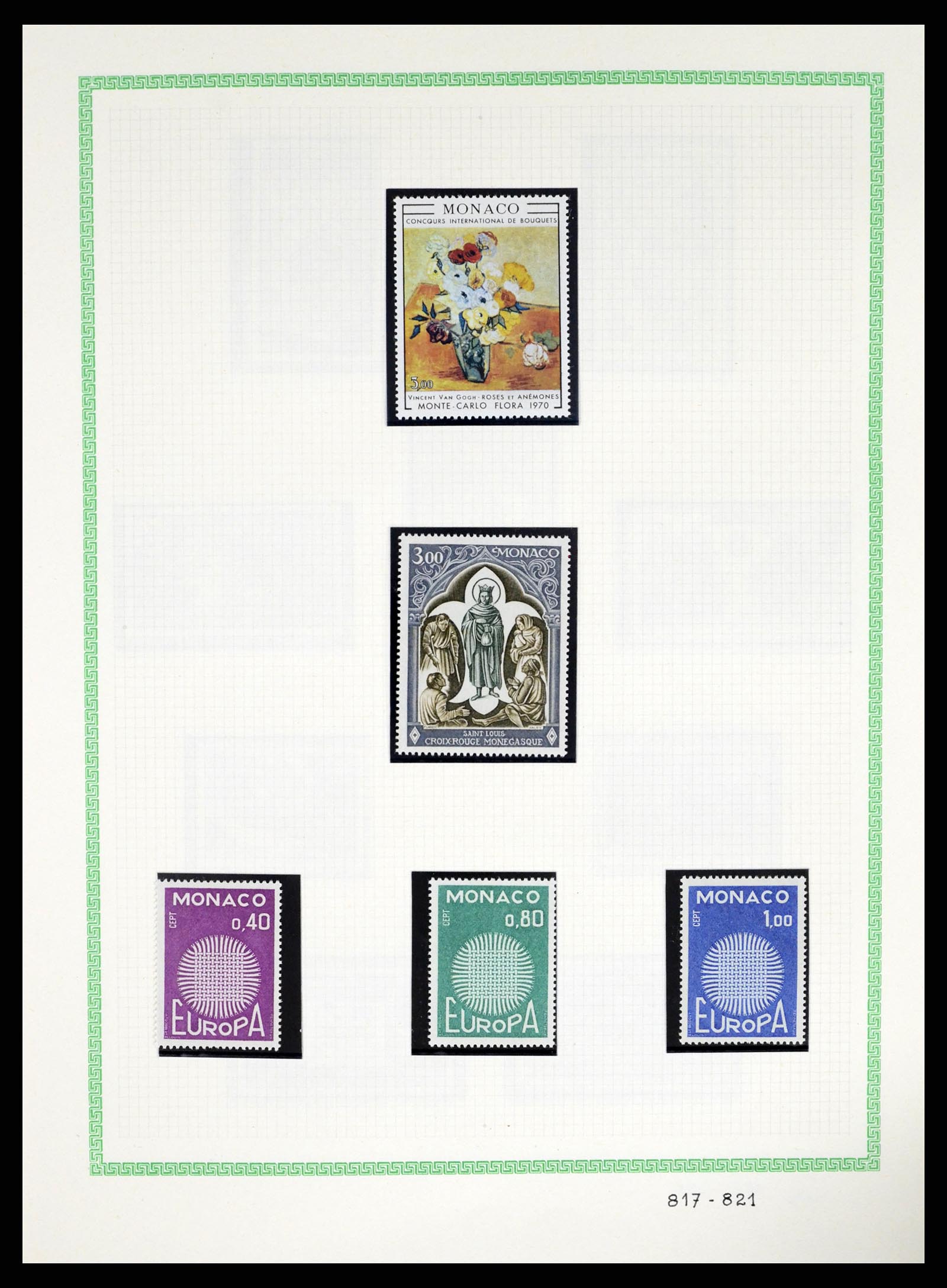 37380 079 - Stamp collection 37380 Monaco 1921-2015.