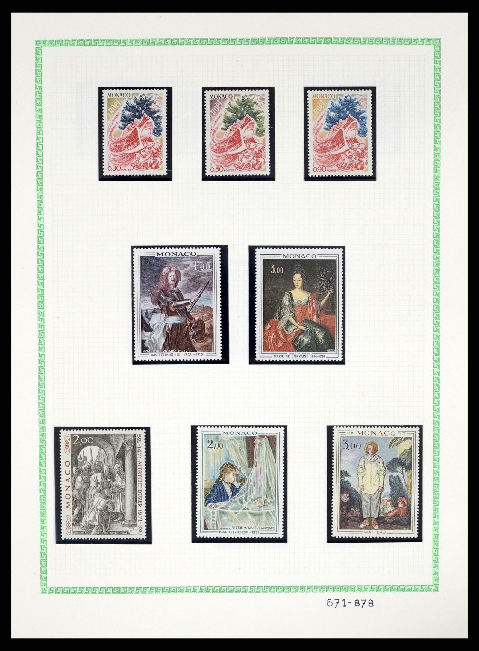 37380 086 - Stamp collection 37380 Monaco 1921-2015.