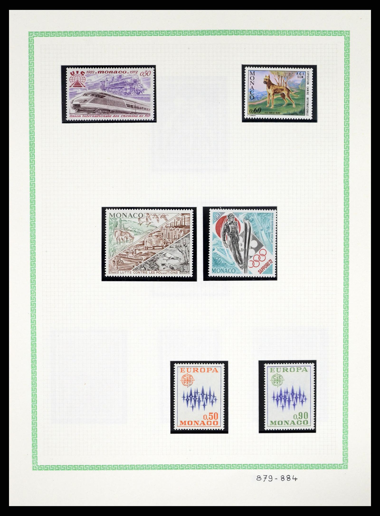 37380 087 - Stamp collection 37380 Monaco 1921-2015.
