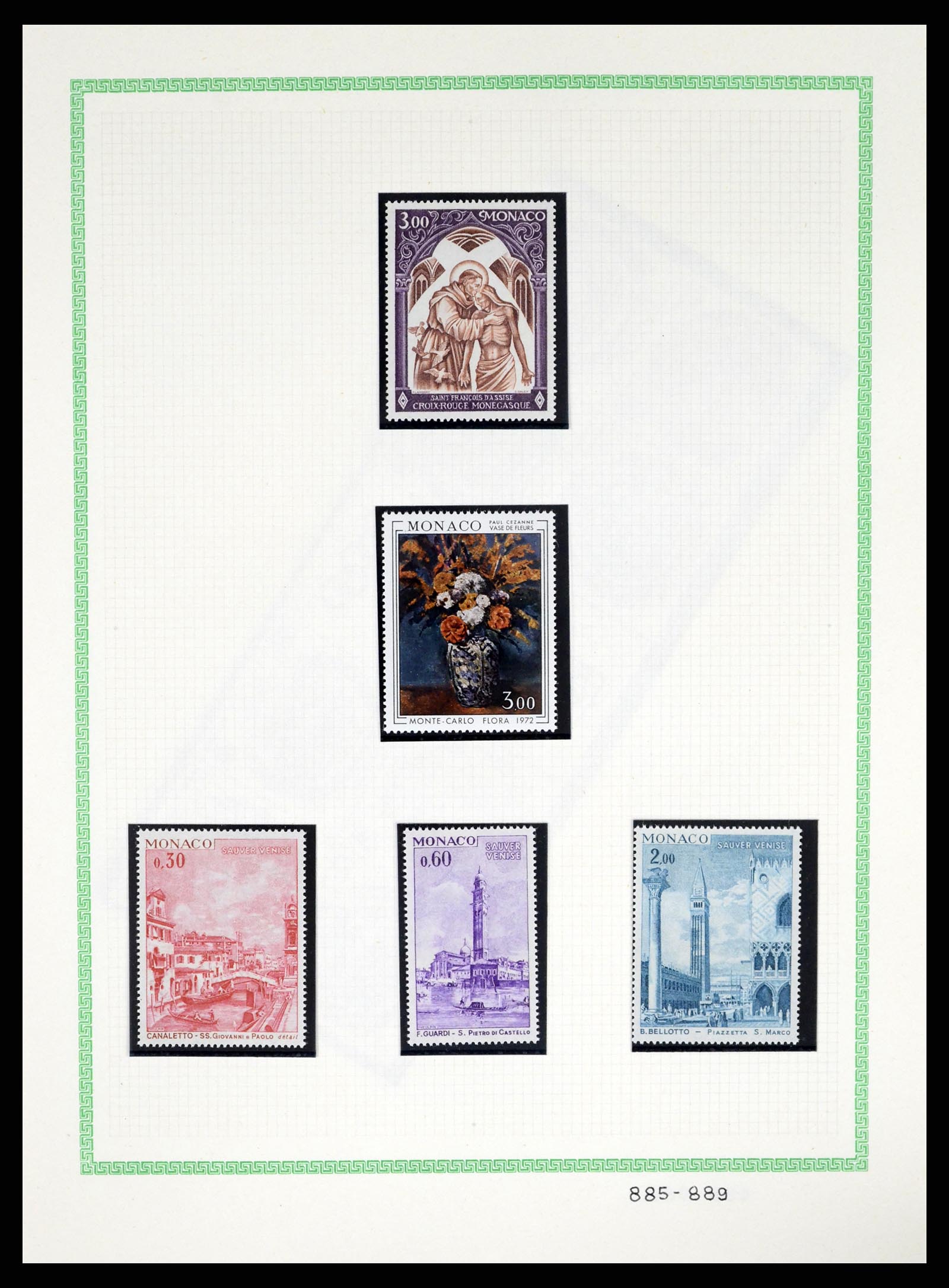 37380 088 - Stamp collection 37380 Monaco 1921-2015.