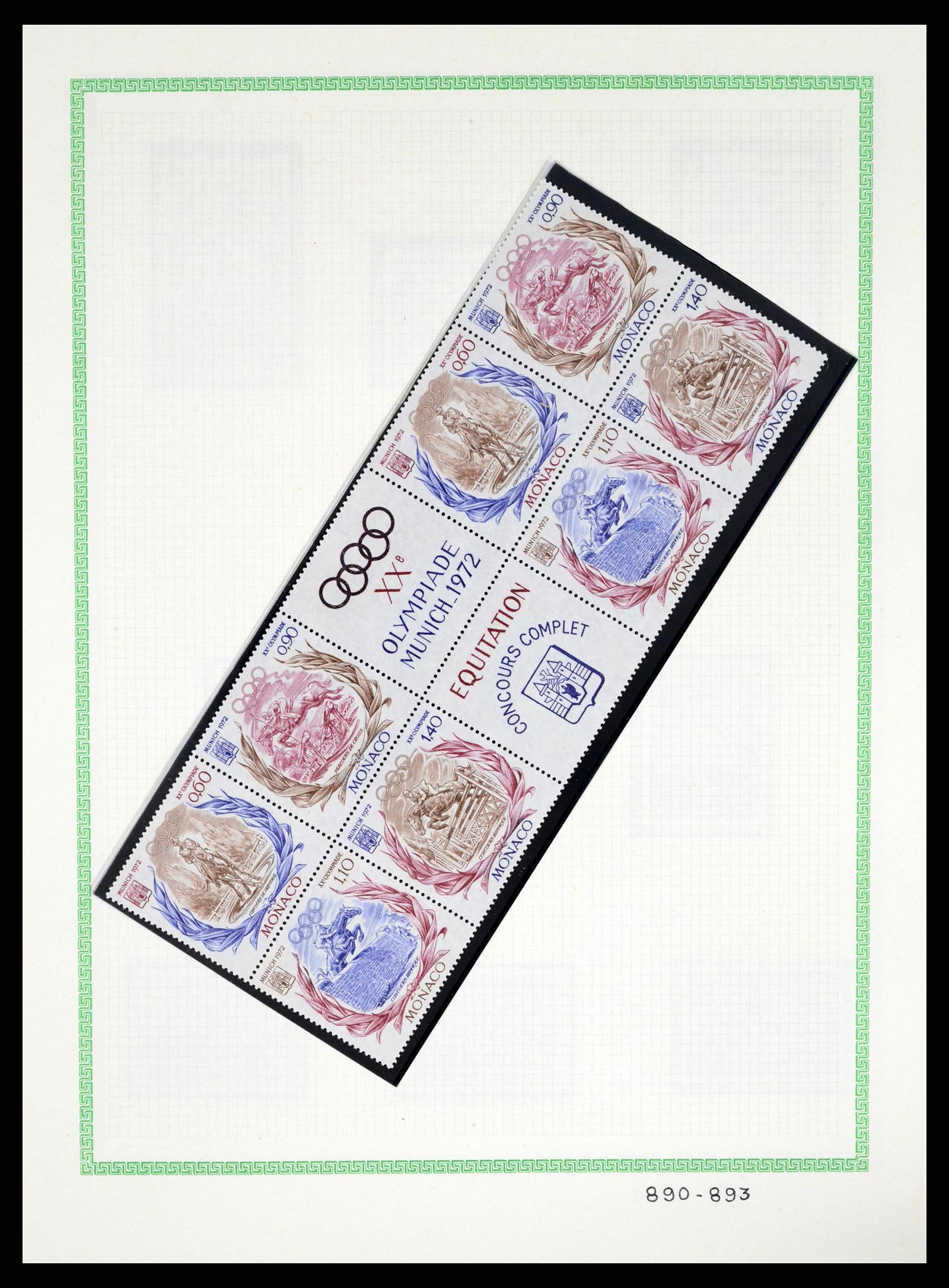 37380 089 - Stamp collection 37380 Monaco 1921-2015.