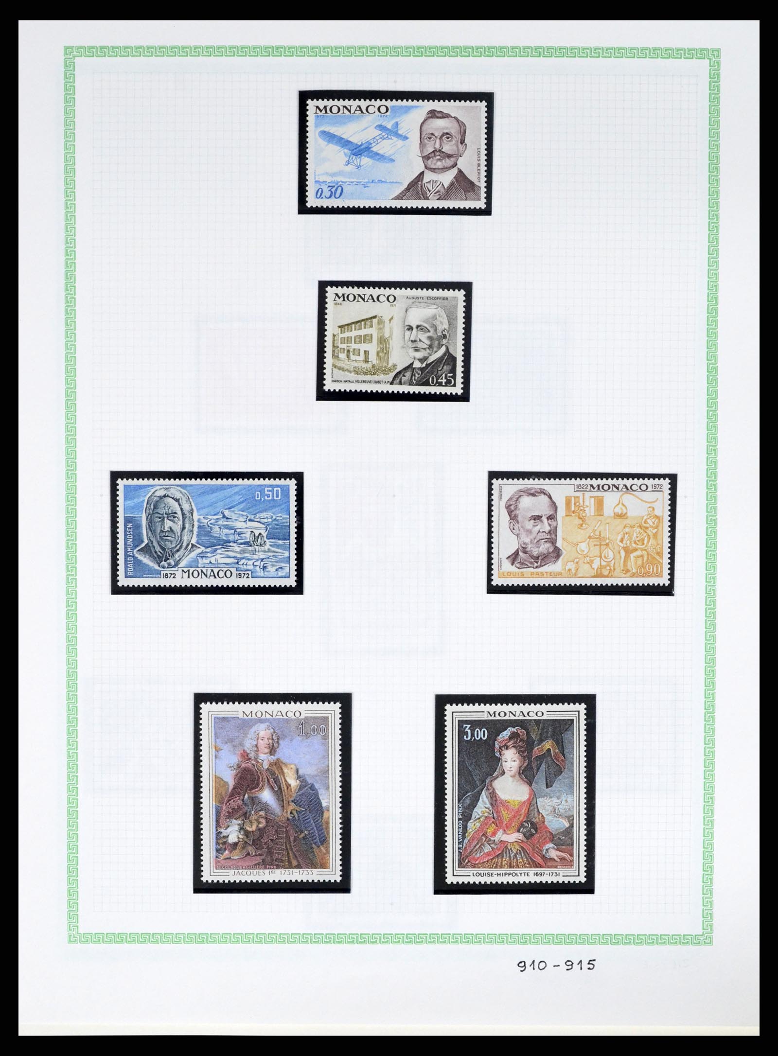 37380 092 - Stamp collection 37380 Monaco 1921-2015.