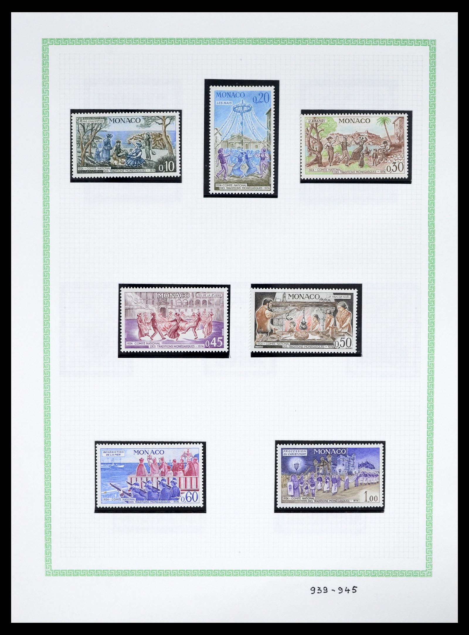 37380 097 - Stamp collection 37380 Monaco 1921-2015.