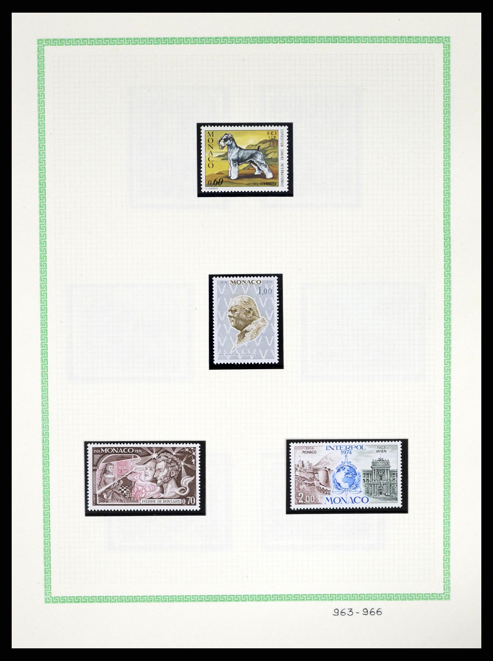 37380 100 - Stamp collection 37380 Monaco 1921-2015.