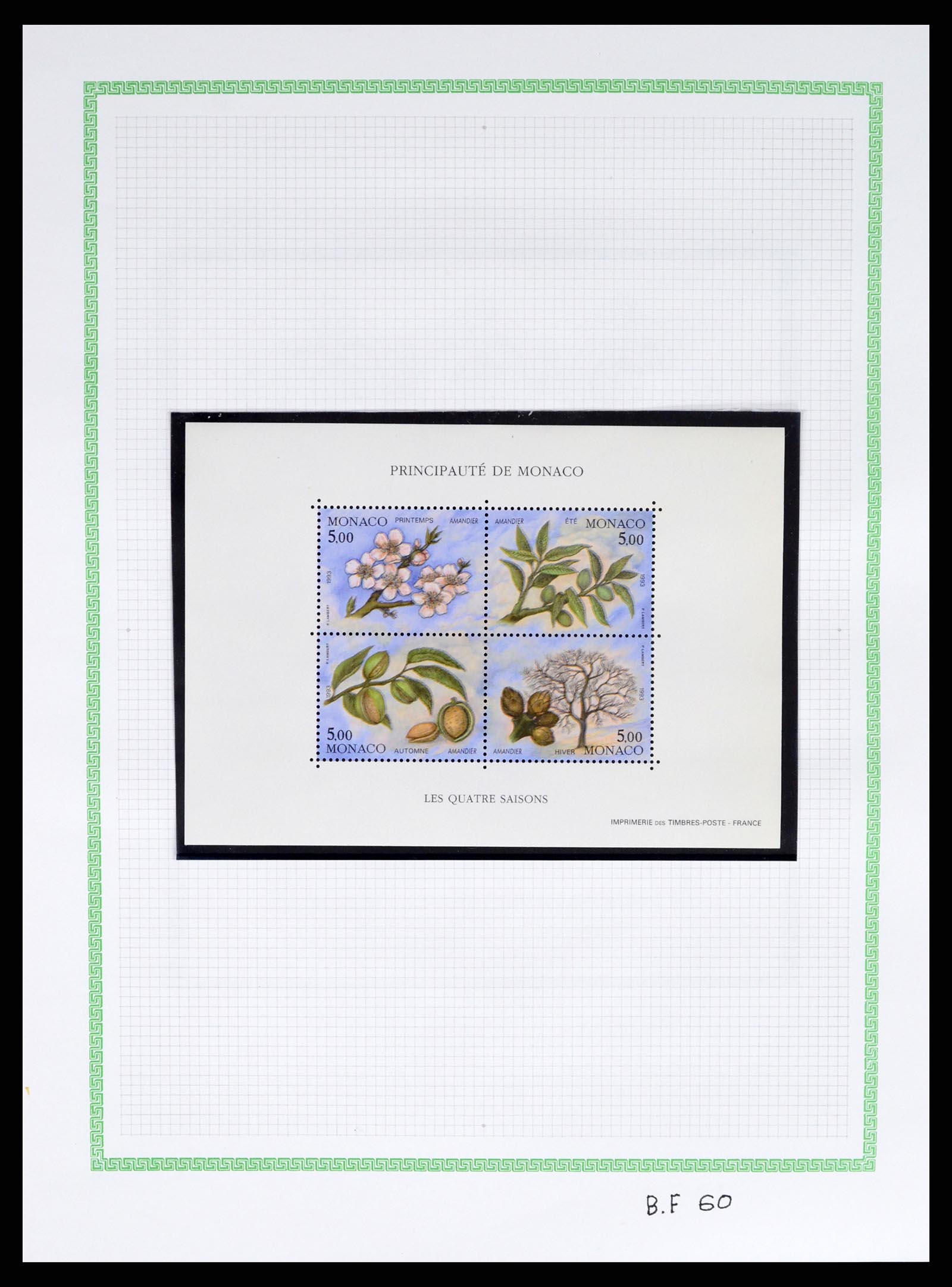 37380 441 - Stamp collection 37380 Monaco 1921-2015.