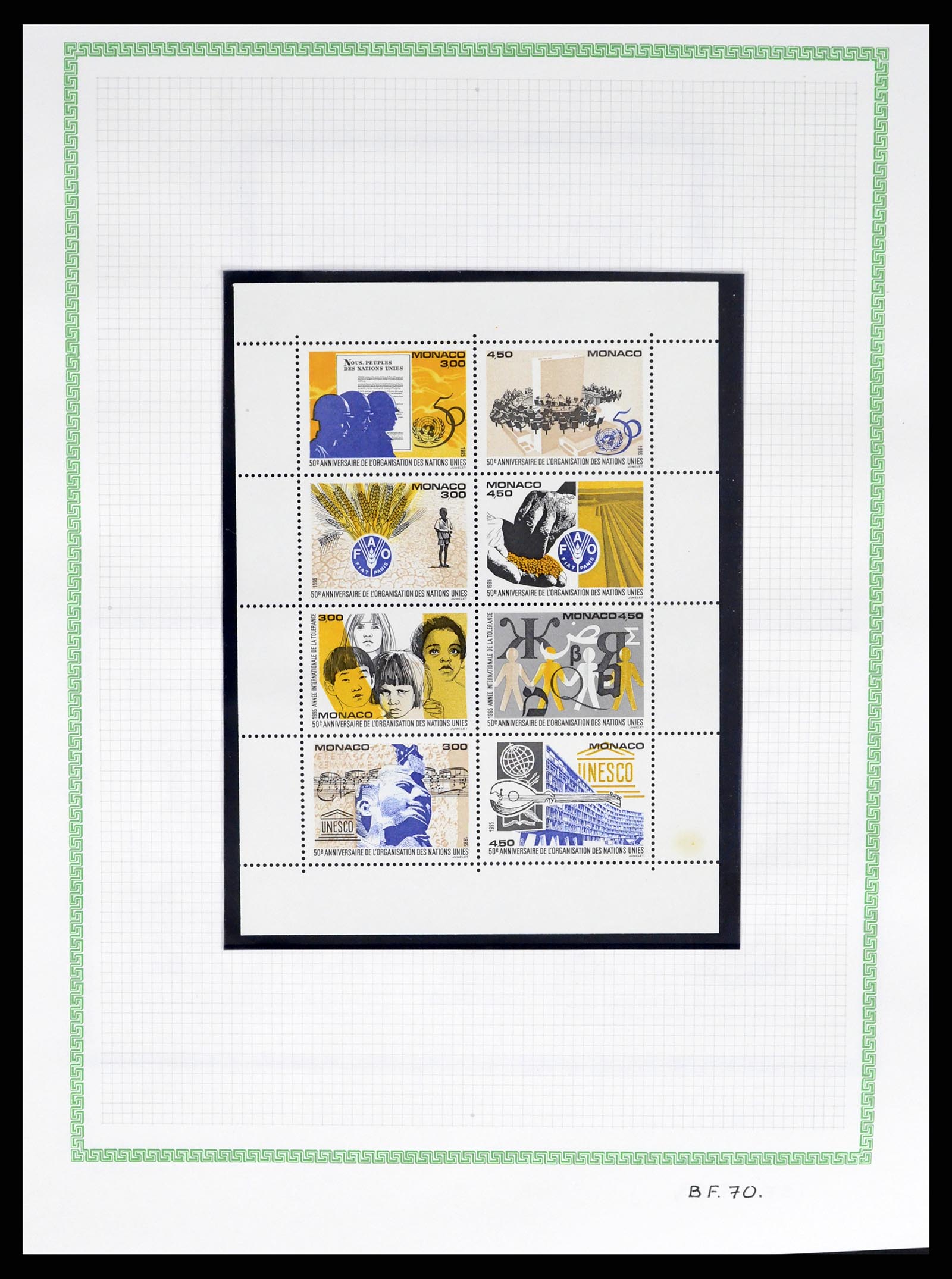 37380 447 - Stamp collection 37380 Monaco 1921-2015.