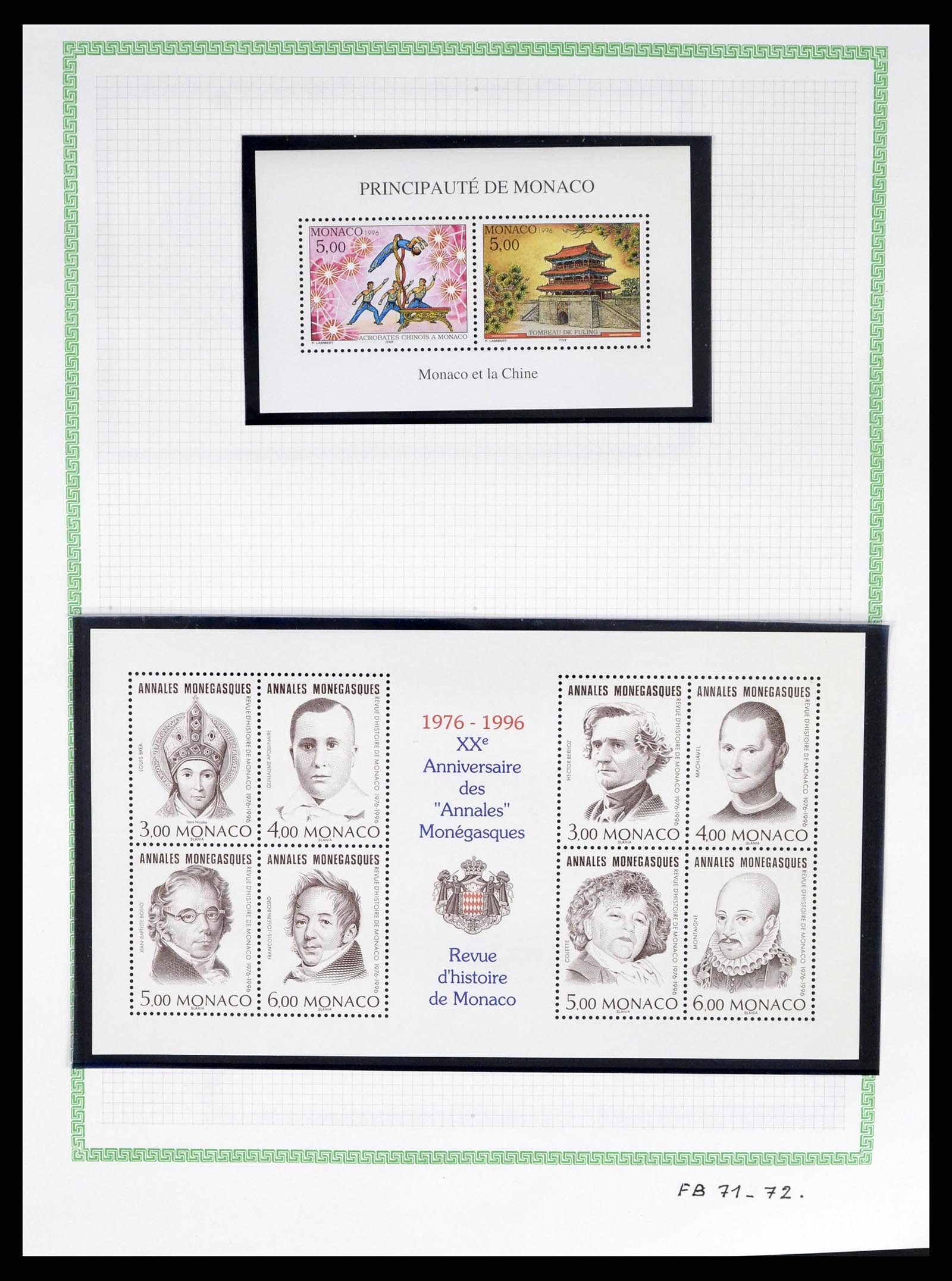 37380 448 - Stamp collection 37380 Monaco 1921-2015.