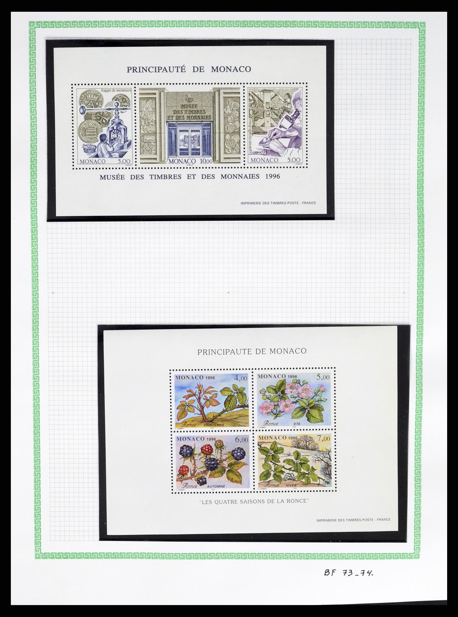 37380 449 - Stamp collection 37380 Monaco 1921-2015.