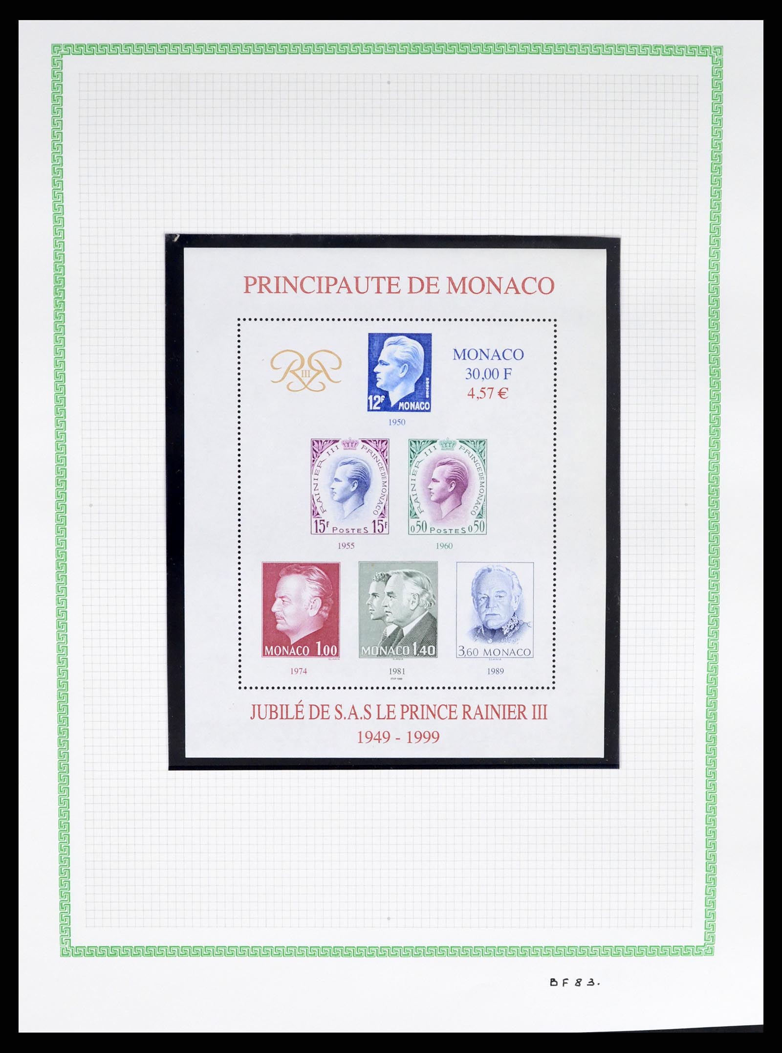 37380 457 - Stamp collection 37380 Monaco 1921-2015.