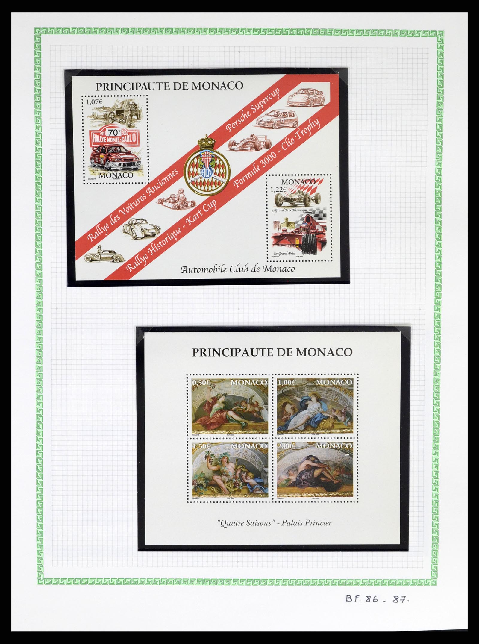 37380 460 - Stamp collection 37380 Monaco 1921-2015.