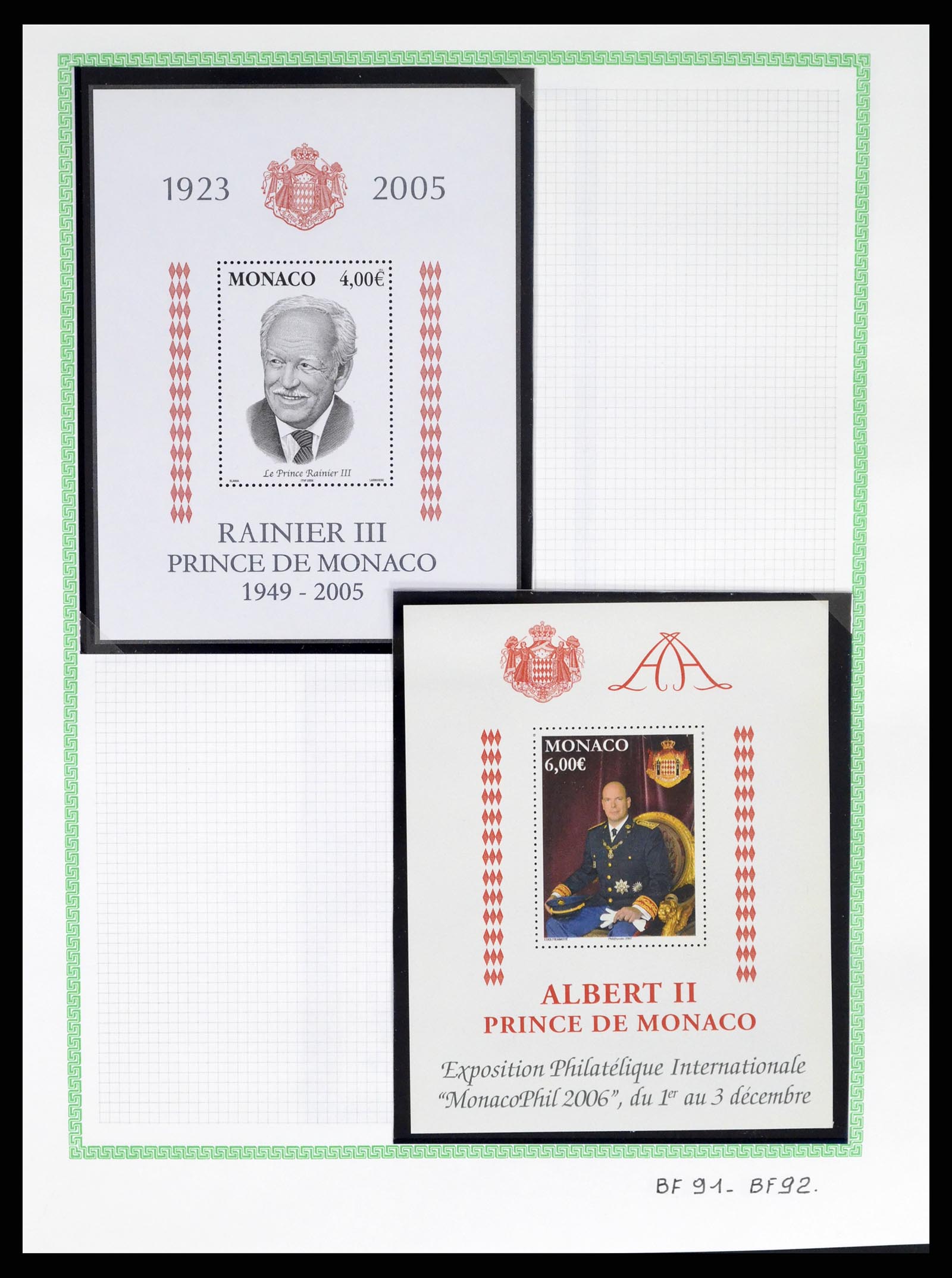 37380 463 - Stamp collection 37380 Monaco 1921-2015.