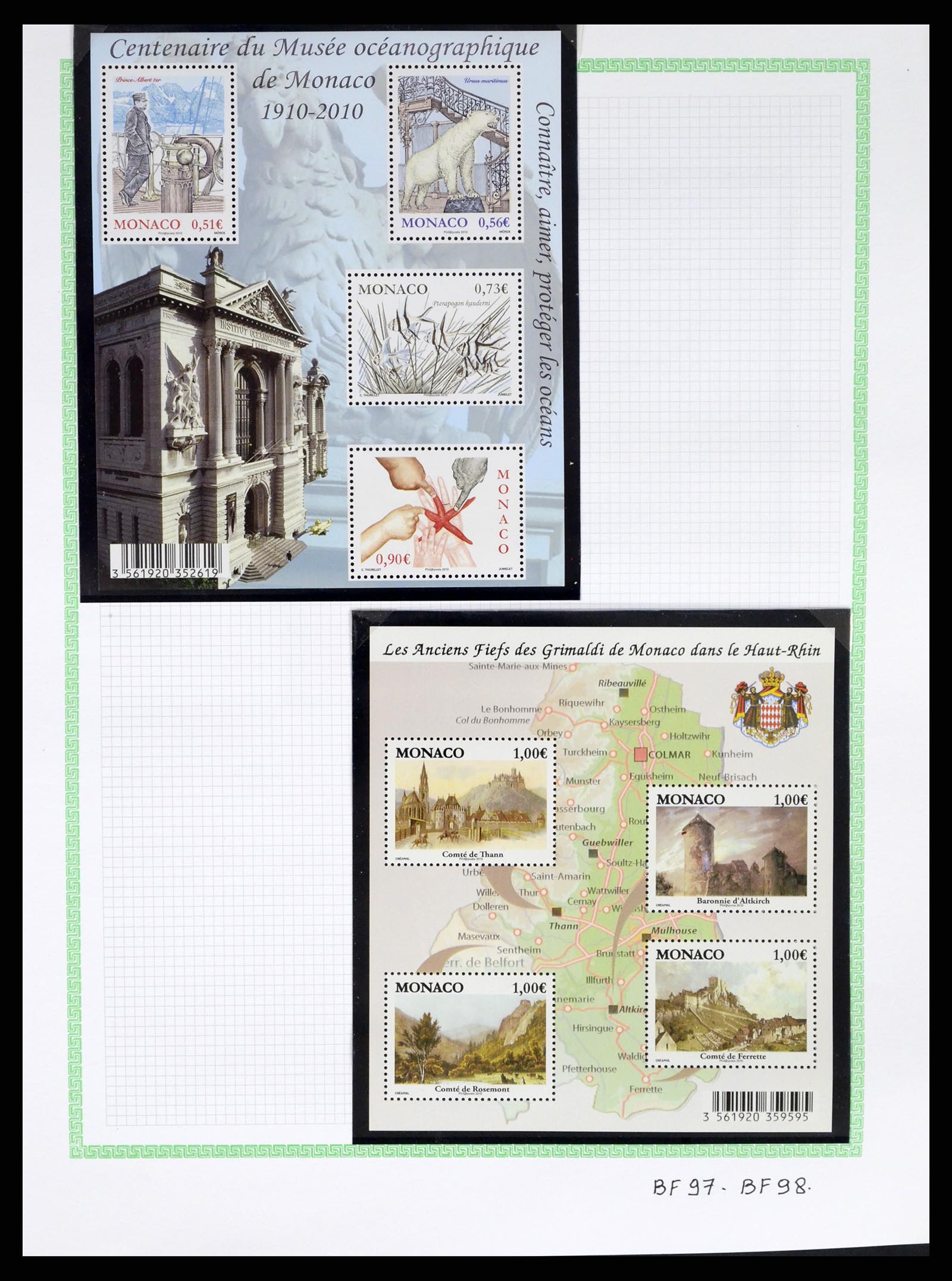 37380 466 - Stamp collection 37380 Monaco 1921-2015.