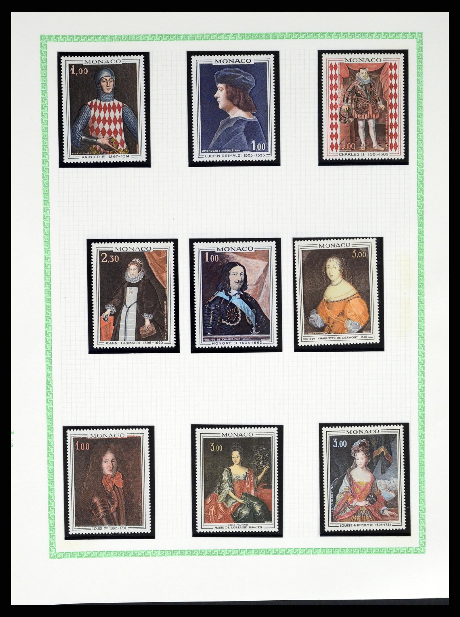 37380 481 - Postzegelverzameling 37380 Monaco 1921-2015.