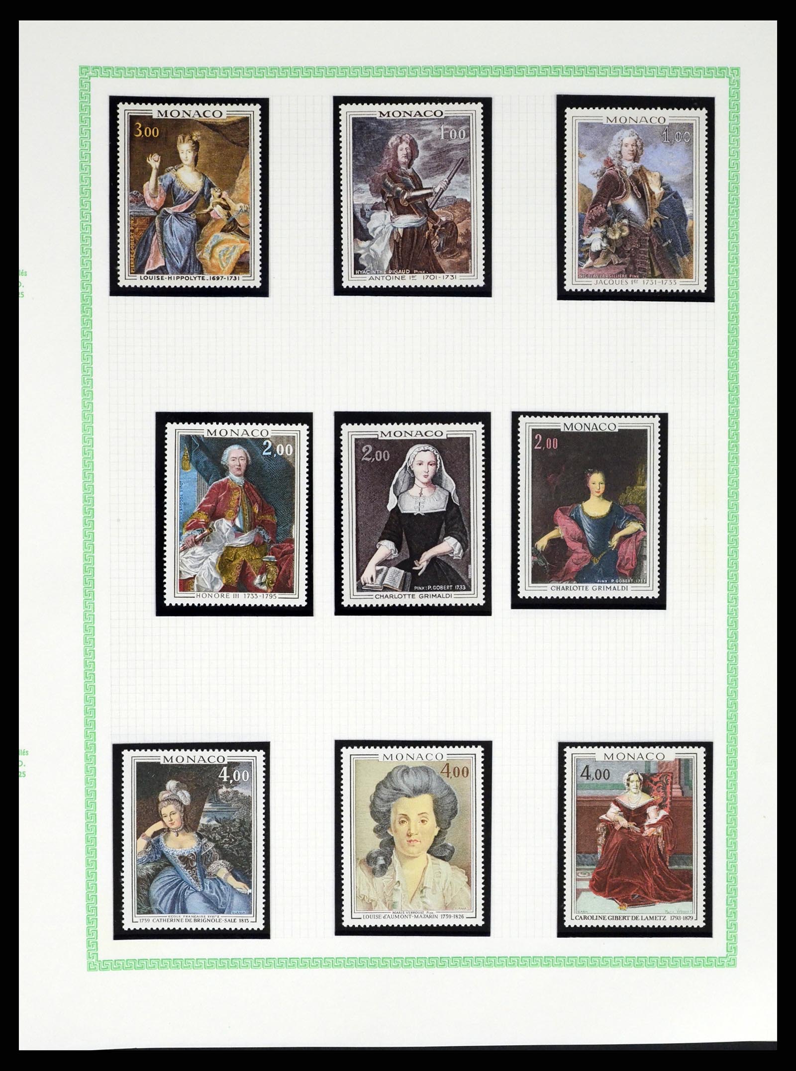 37380 482 - Postzegelverzameling 37380 Monaco 1921-2015.