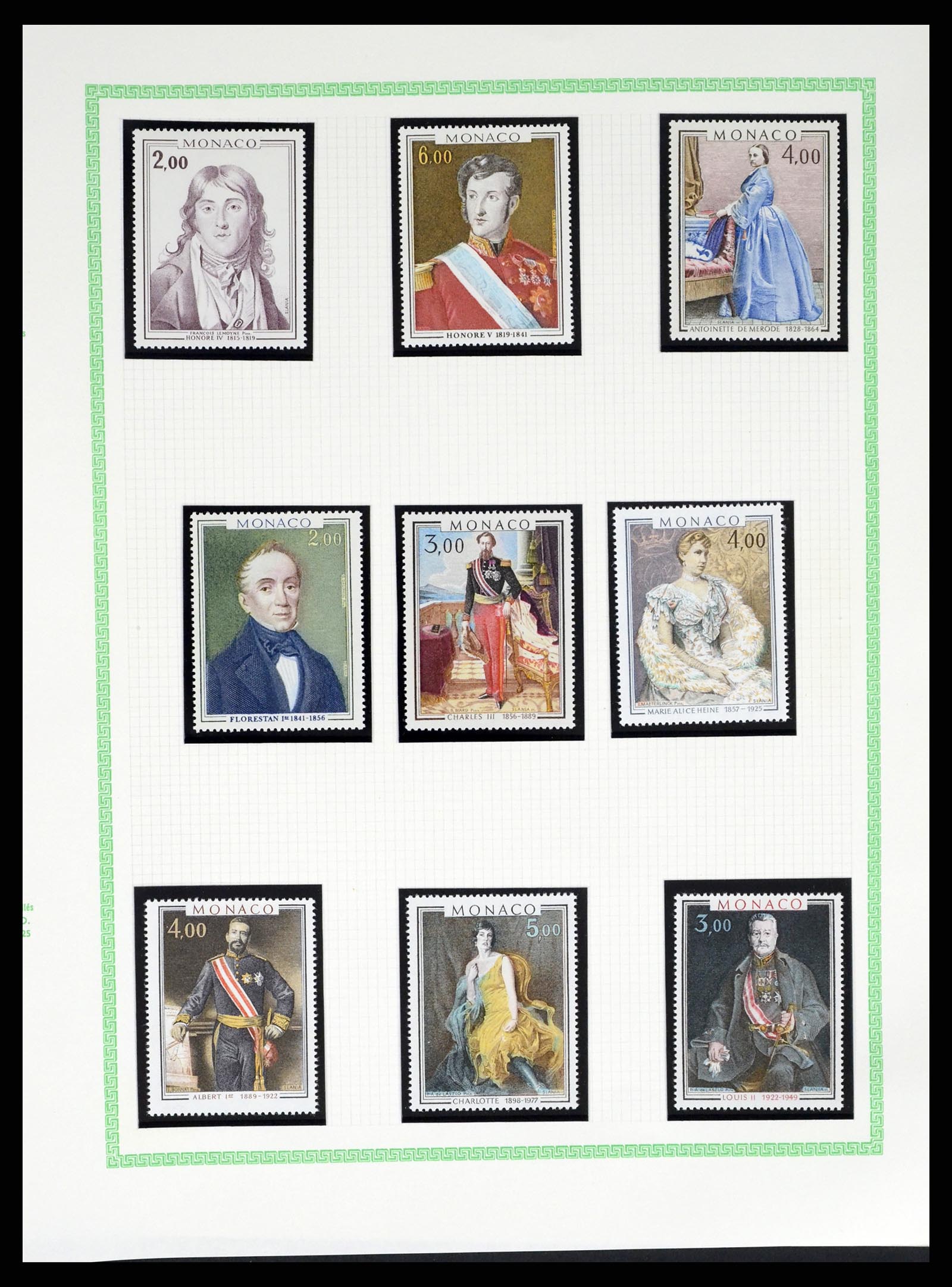 37380 483 - Stamp collection 37380 Monaco 1921-2015.